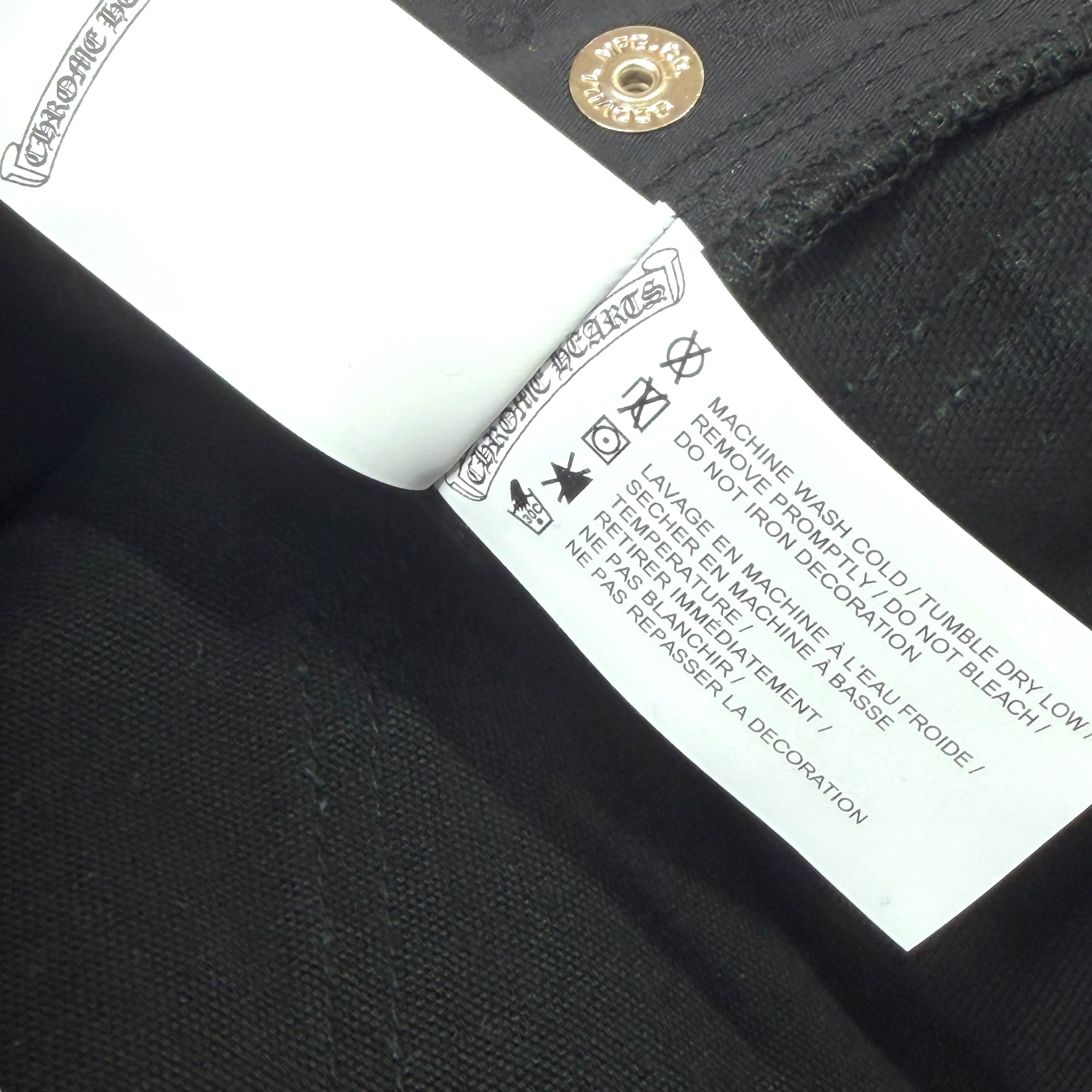 Chrome Hearts Canvas Fatigue Pants 32