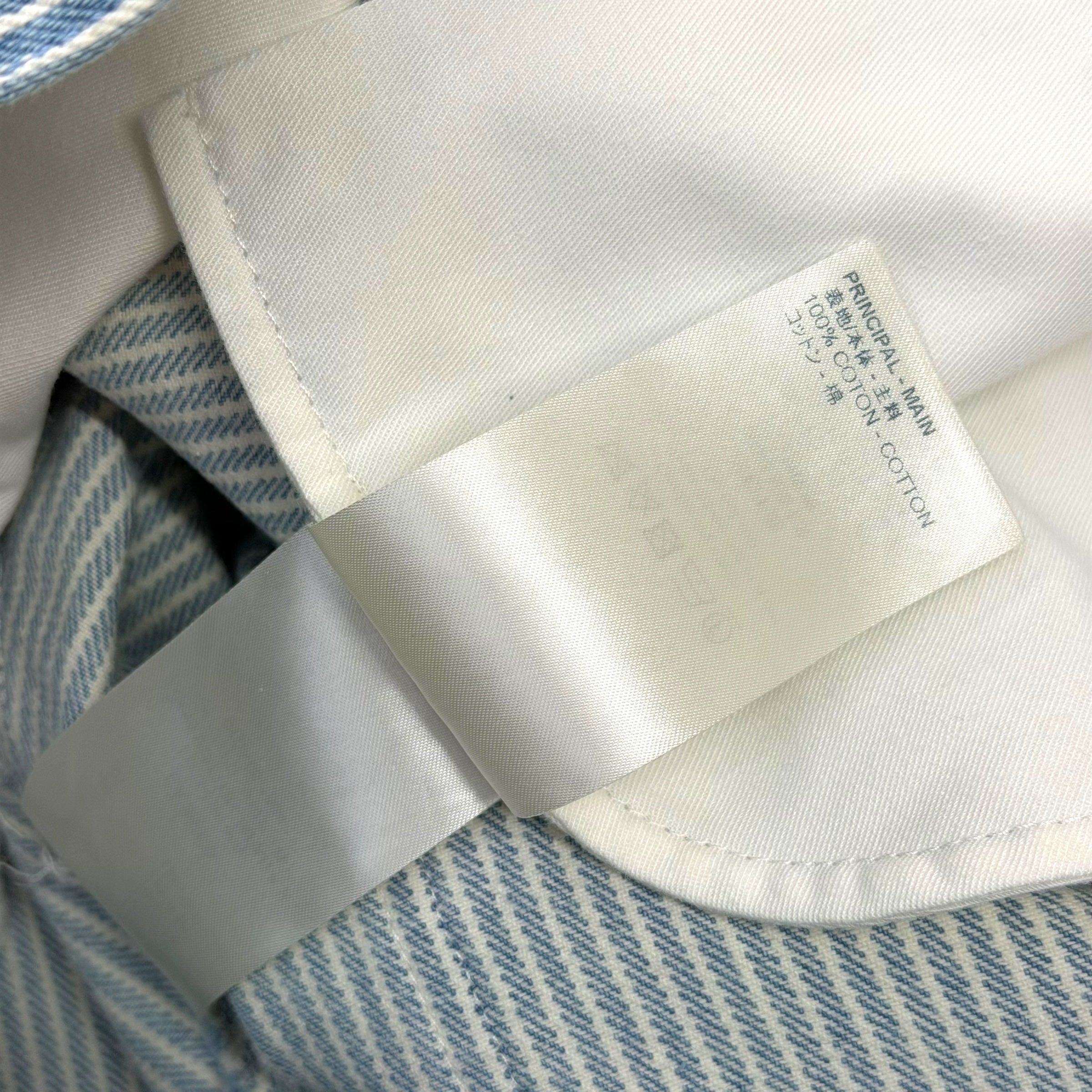 Louis Vuitton Watercolor Stripe Denim Cargo Pants 34