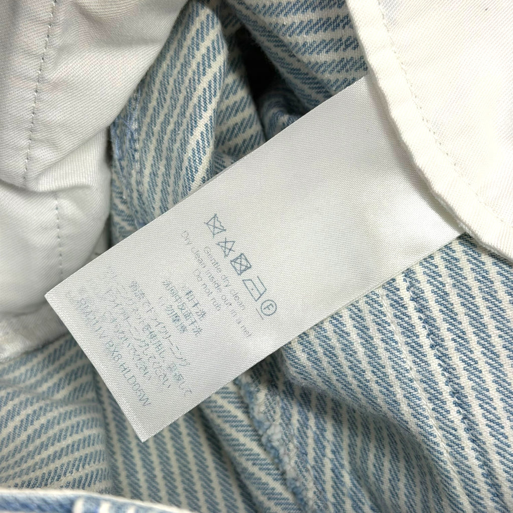 Louis Vuitton Watercolor Stripe Denim Cargo Pants 34