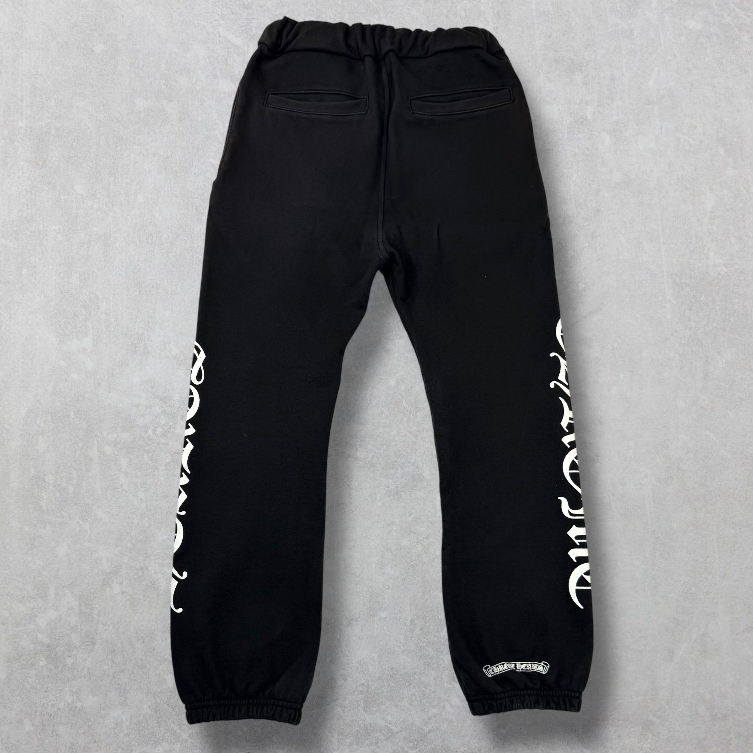 Chrome Hearts Horseshoe Logo Spell Out Sweatpants XS