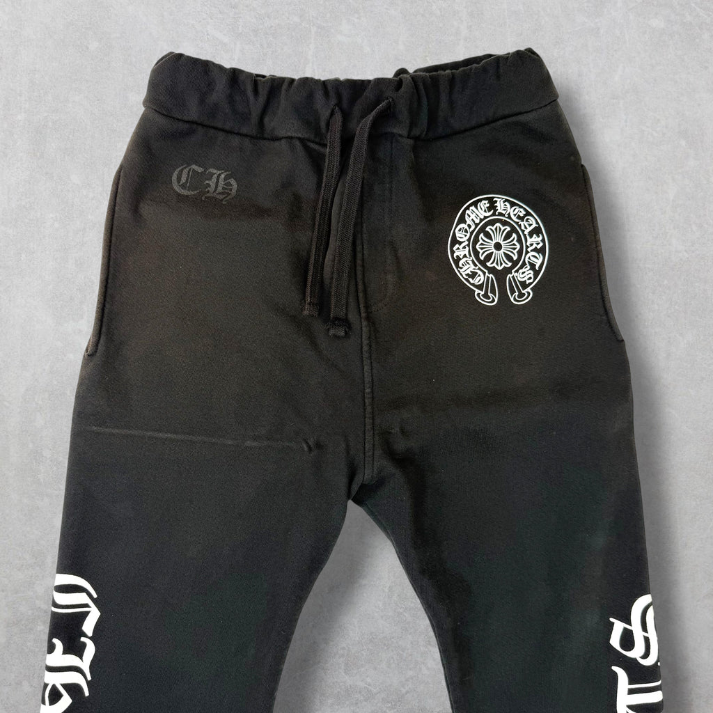 Chrome Hearts Horseshoe Logo Spell Out Sweatpants XS
