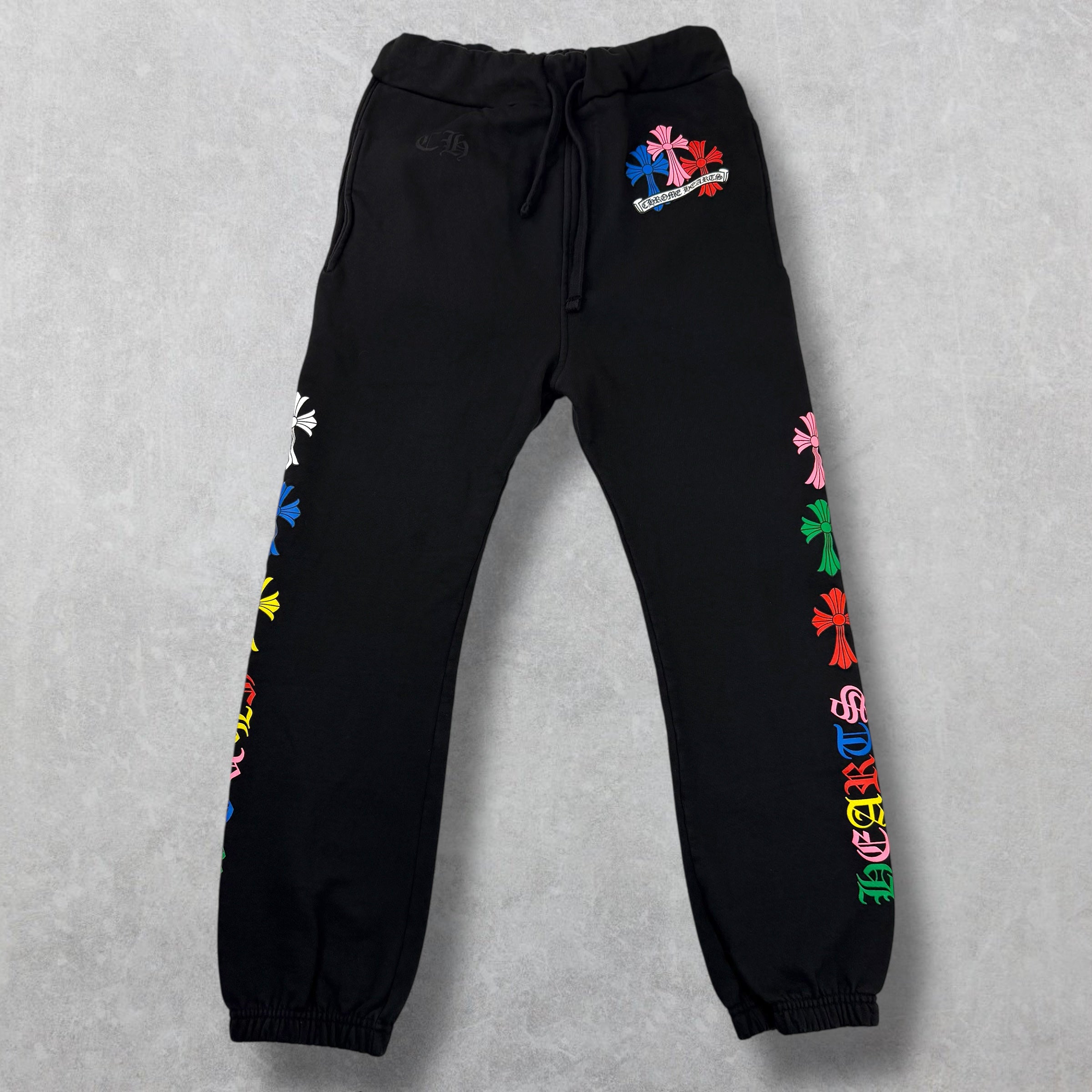 Chrome Hearts Multicolor Cemetery Sweatpants XS