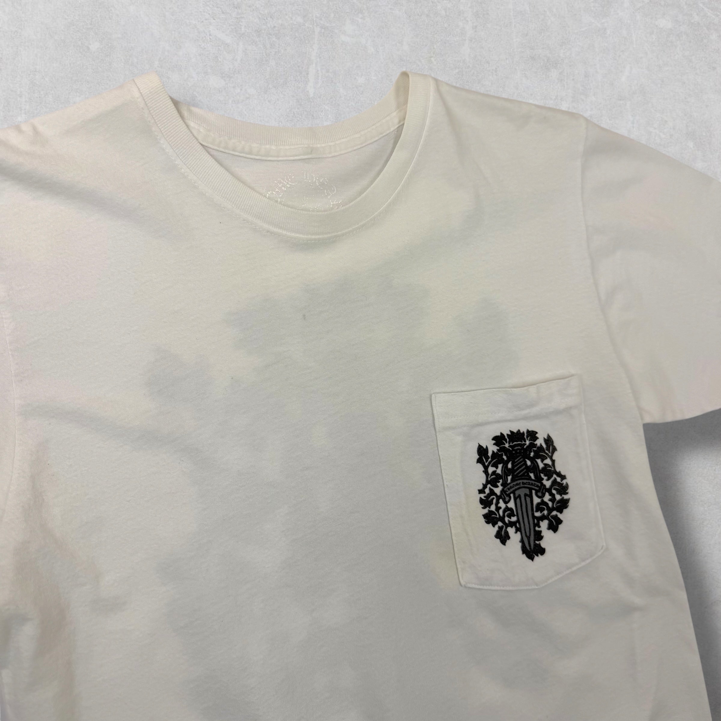 Chrome Hearts White Vine Sword Tee Small
