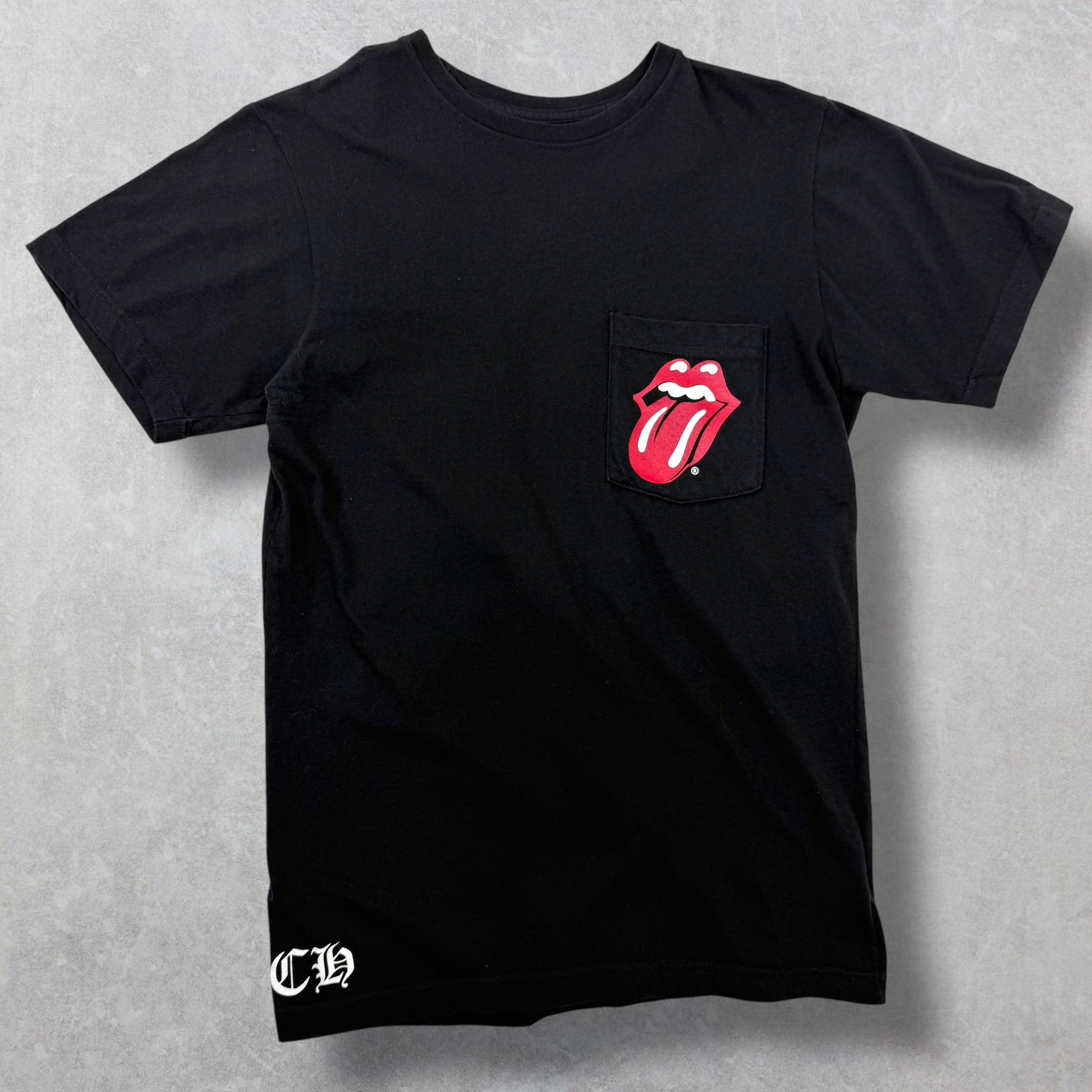 Chrome Hearts Rolling Stones Lips Tee Small