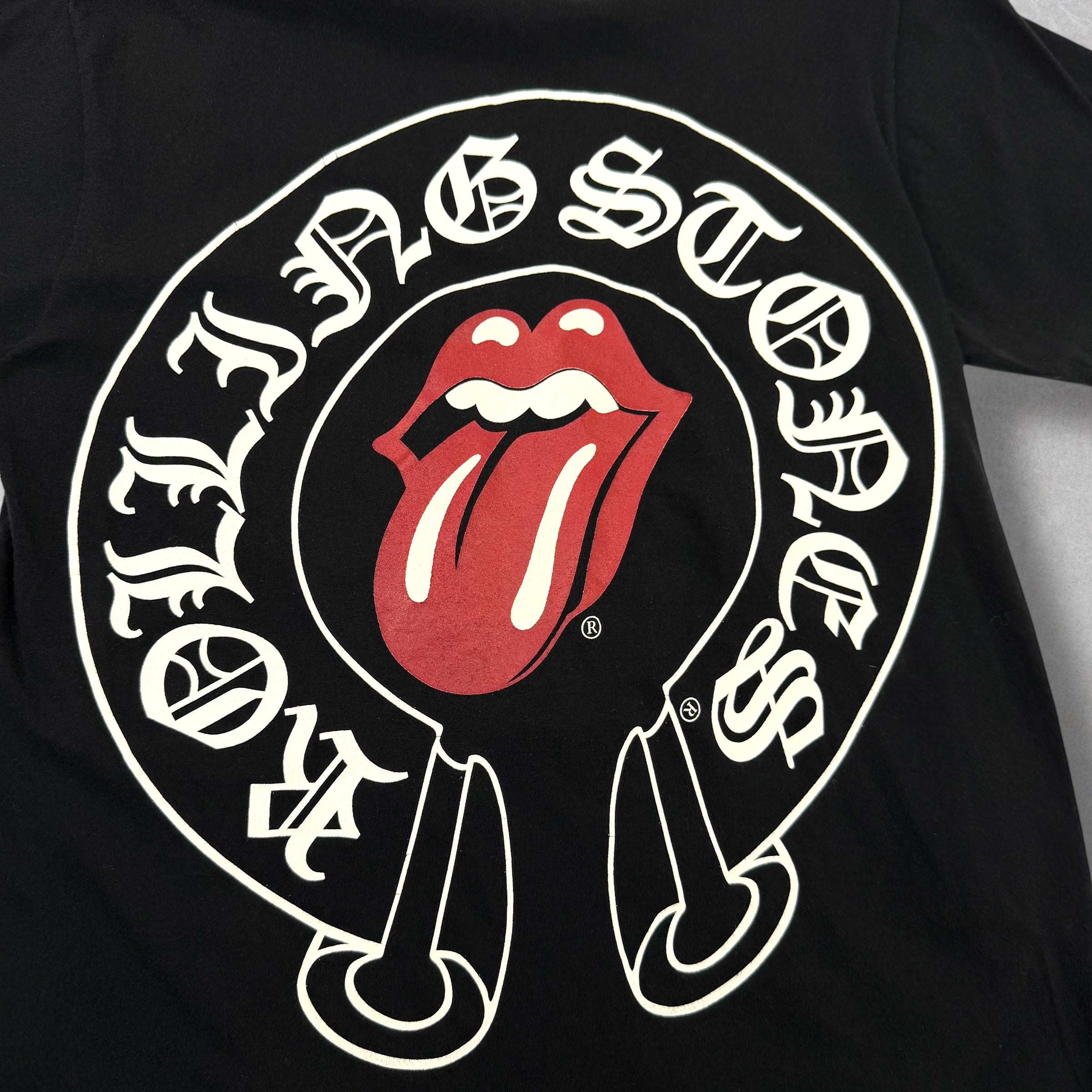 Chrome Hearts Rolling Stones Lips Tee Small