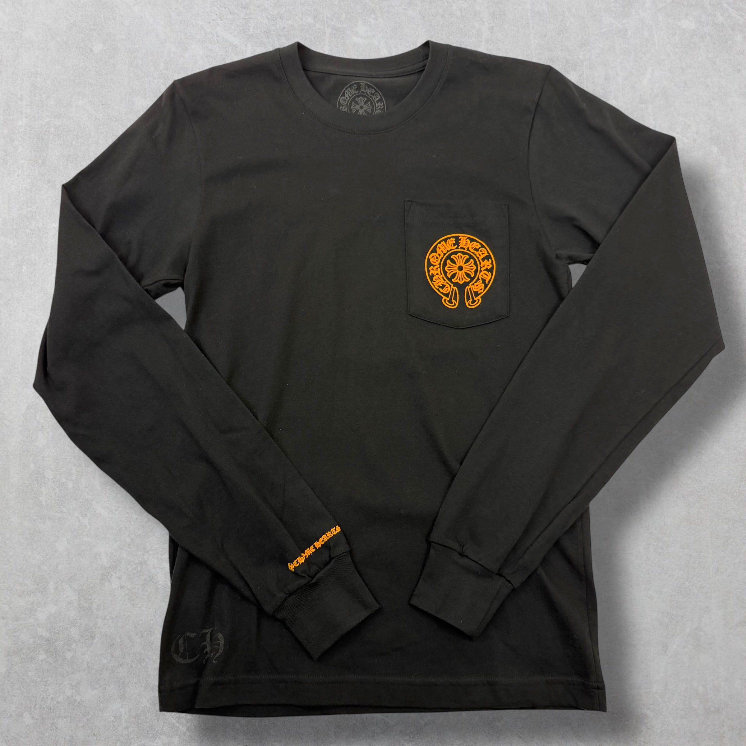 Chrome Hearts Orange Staff Long Sleeve S