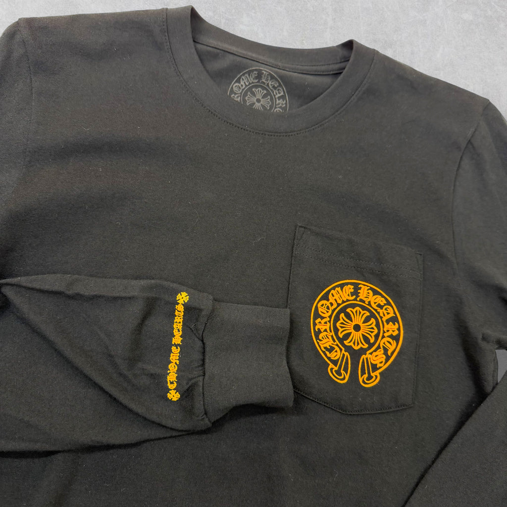 Chrome Hearts Orange Staff Long Sleeve S