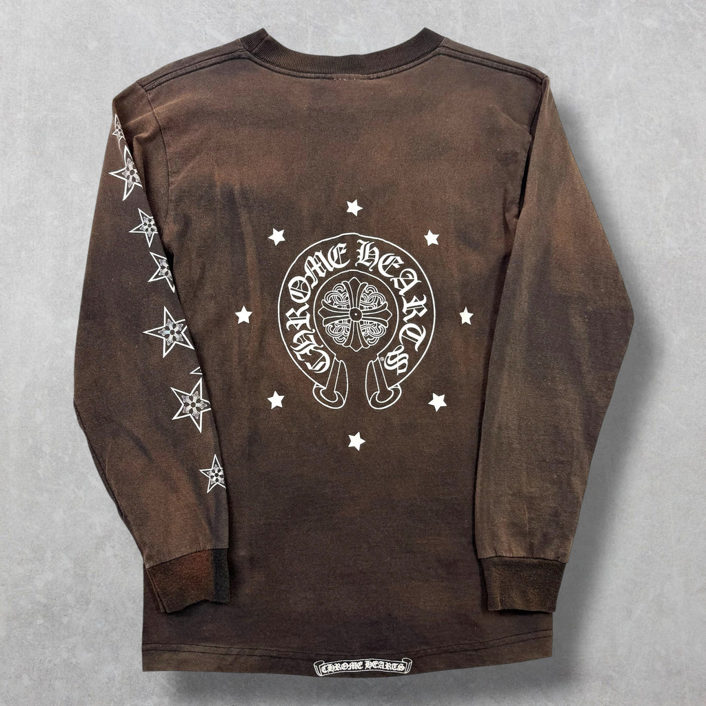 Vintage Chrome Hearts Star/Horseshoe Long sleeve Small