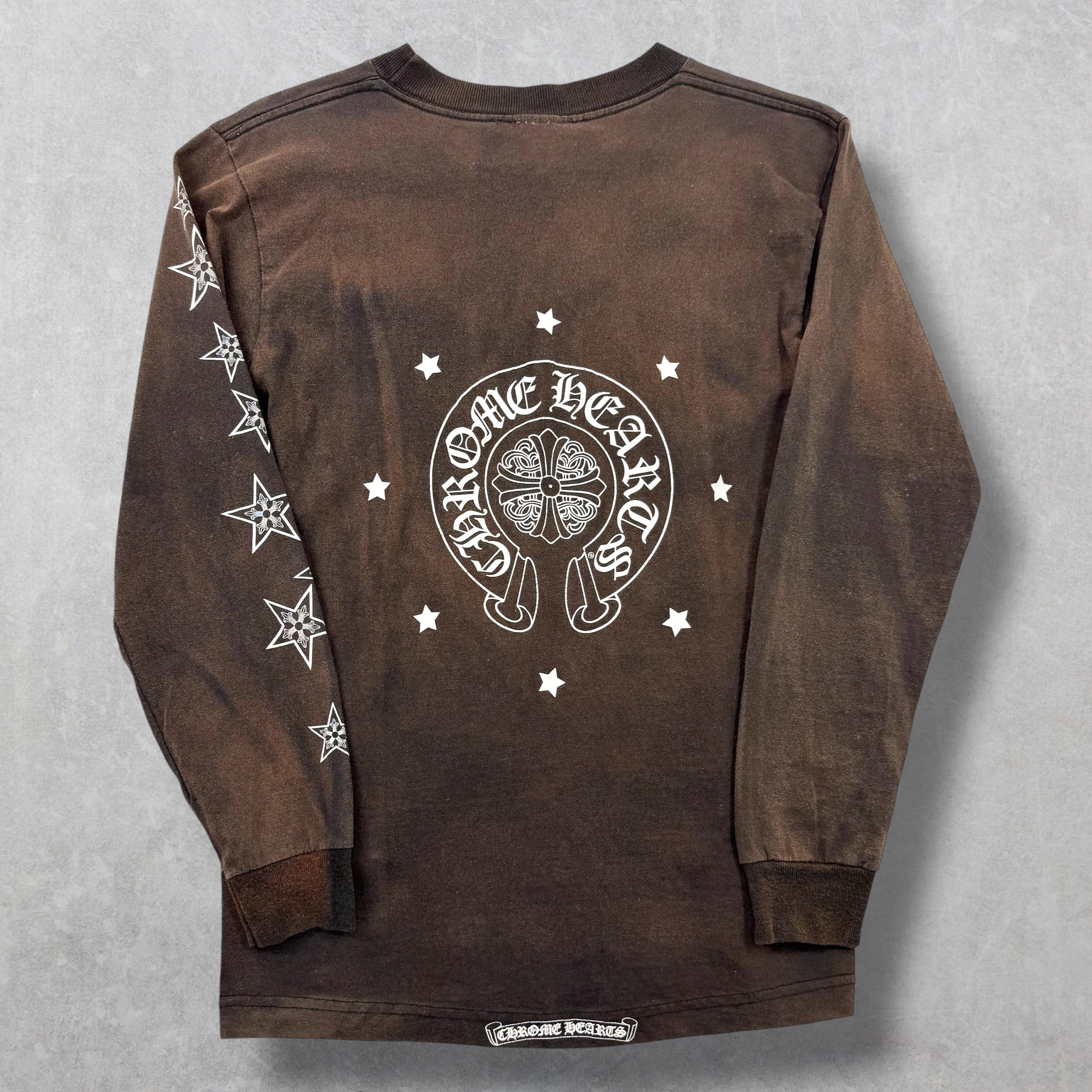 Vintage Chrome Hearts Star/Horseshoe Long sleeve Small