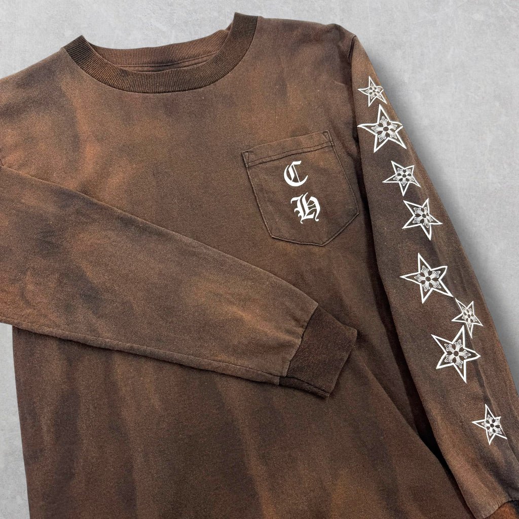 Vintage Chrome Hearts Star/Horseshoe Long sleeve Small