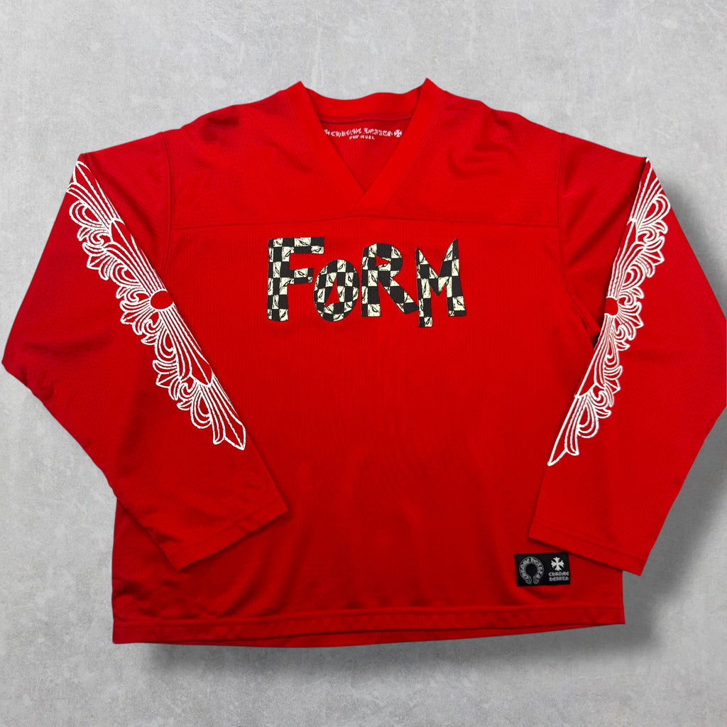 Chrome Hearts Matty Boy Form Long Sleeve Jersey Small