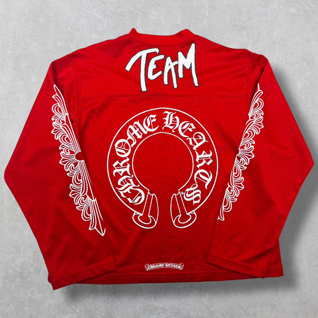 Chrome Hearts Matty Boy Form Long Sleeve Jersey Small