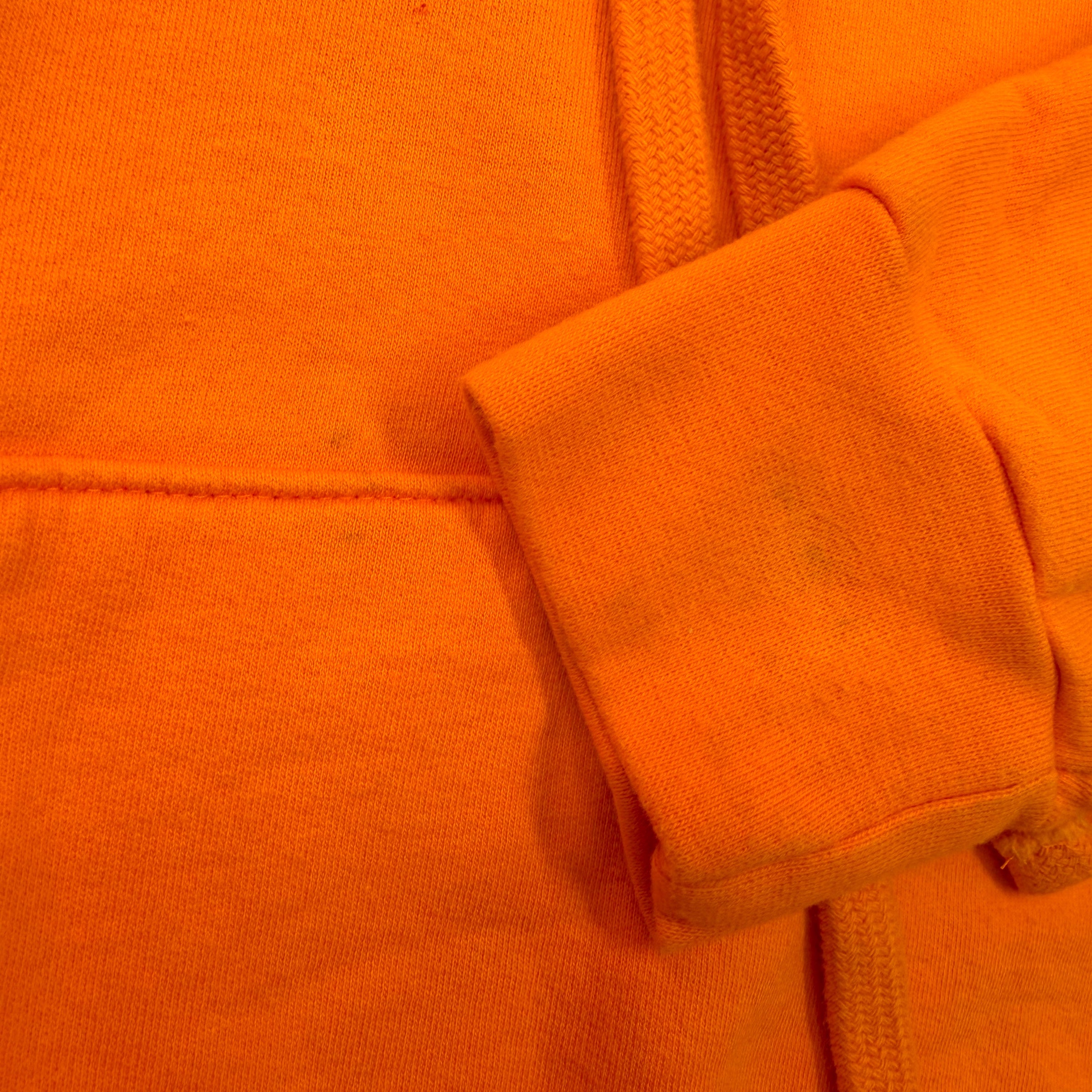 Chrome Hearts Miami Exclusive Orange Hoodie Small
