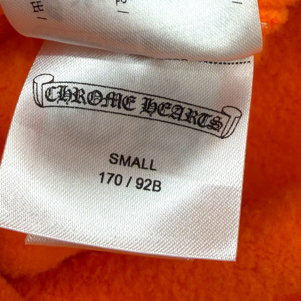 Chrome Hearts Miami Exclusive Orange Hoodie Small
