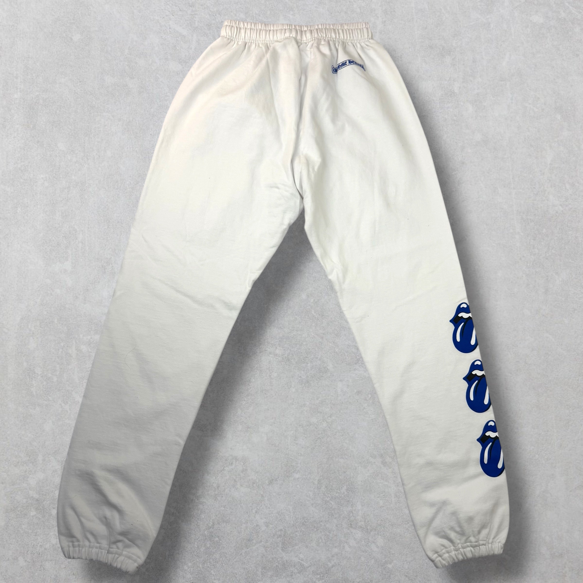 Chrome Hearts Rolling Stones Blue Lip Sweats Small