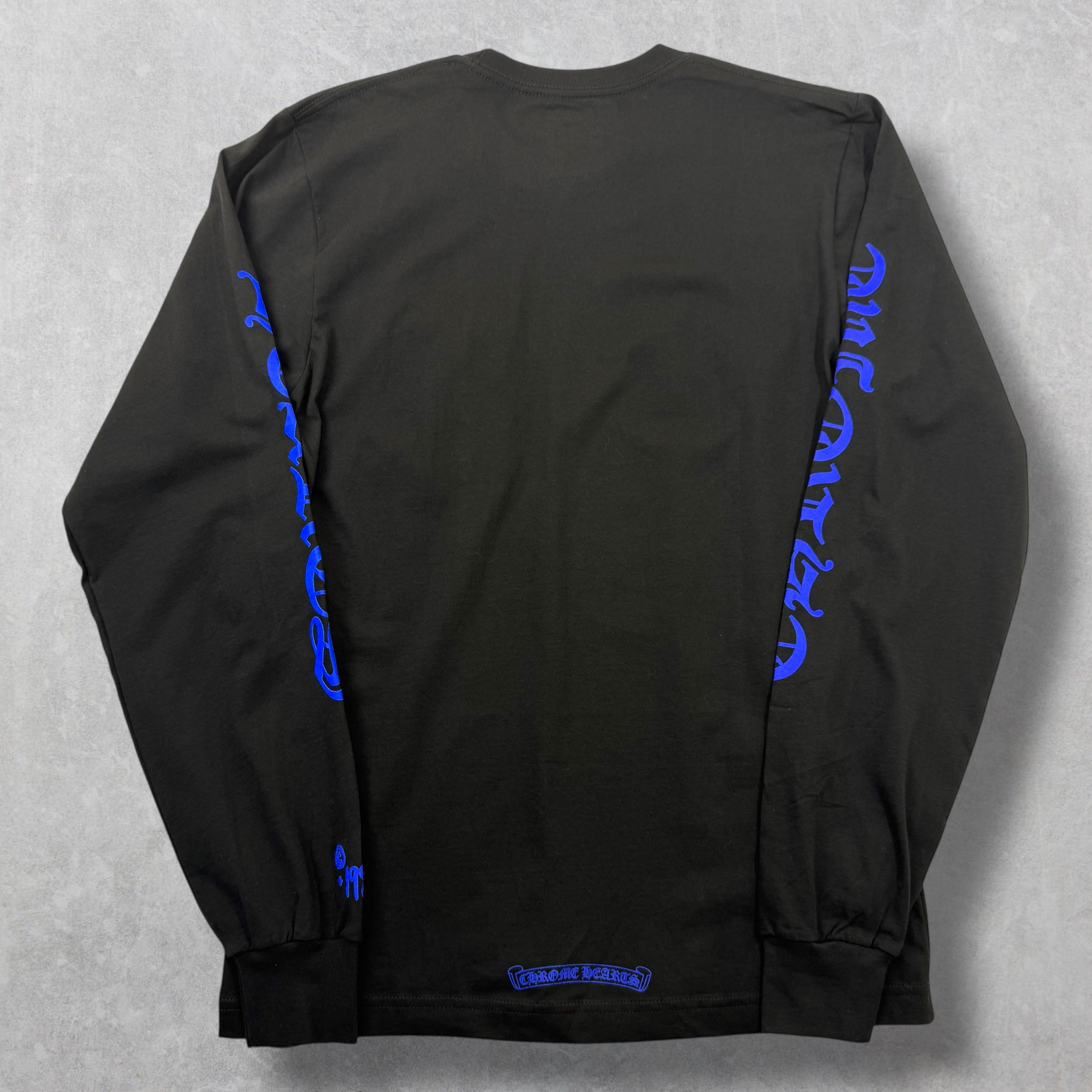 Chrome Hearts Blue 1988 Neck Logo L/S M