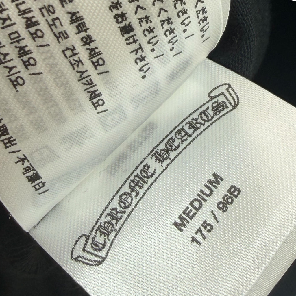 Chrome Hearts Pink Neck Logo L/S Tee M