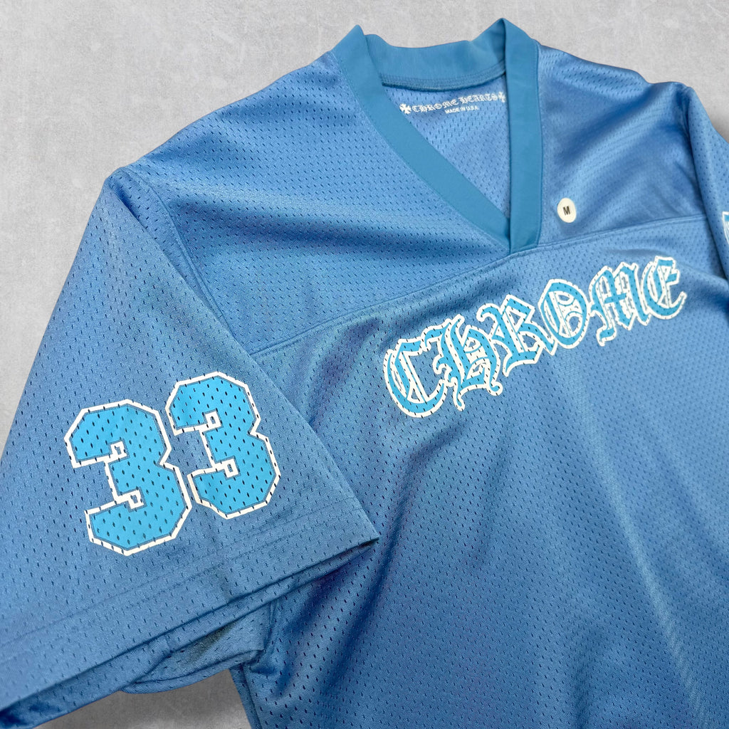 Chrome Hearts Stadium Mesh Blue Jersey M