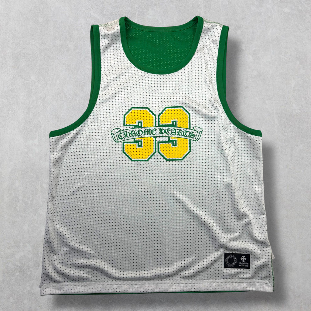 Chrome Hearts Mesh Warm Up Jersey Green M