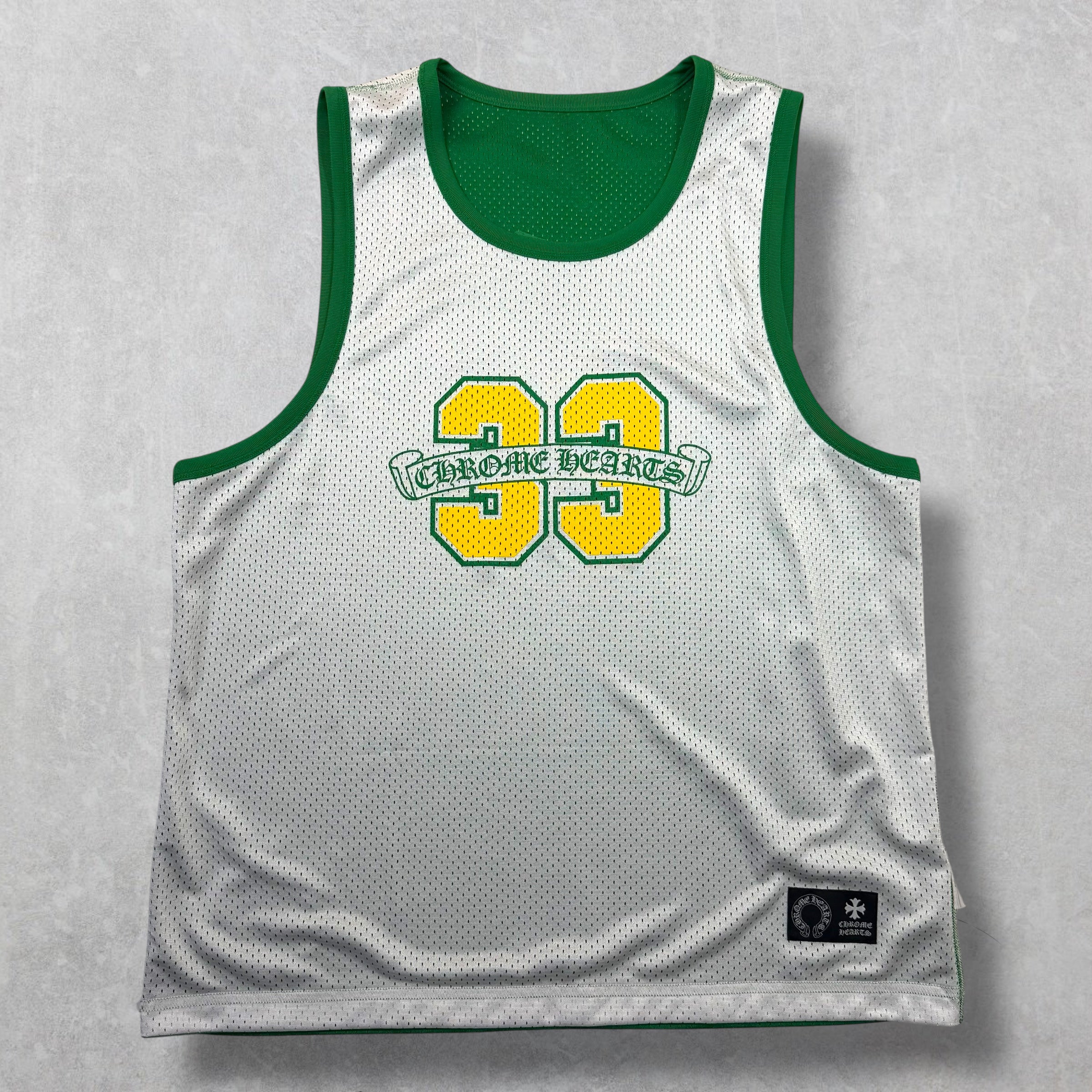 Chrome Hearts Mesh Warm Up Jersey Green M