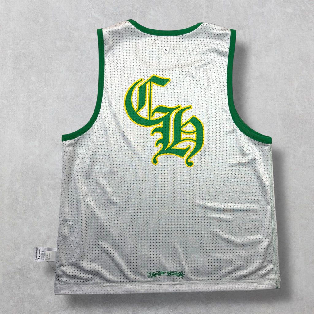 Chrome Hearts Mesh Warm Up Jersey Green M
