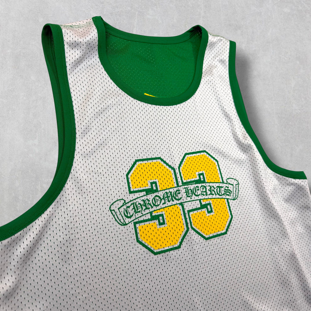 Chrome Hearts Mesh Warm Up Jersey Green M