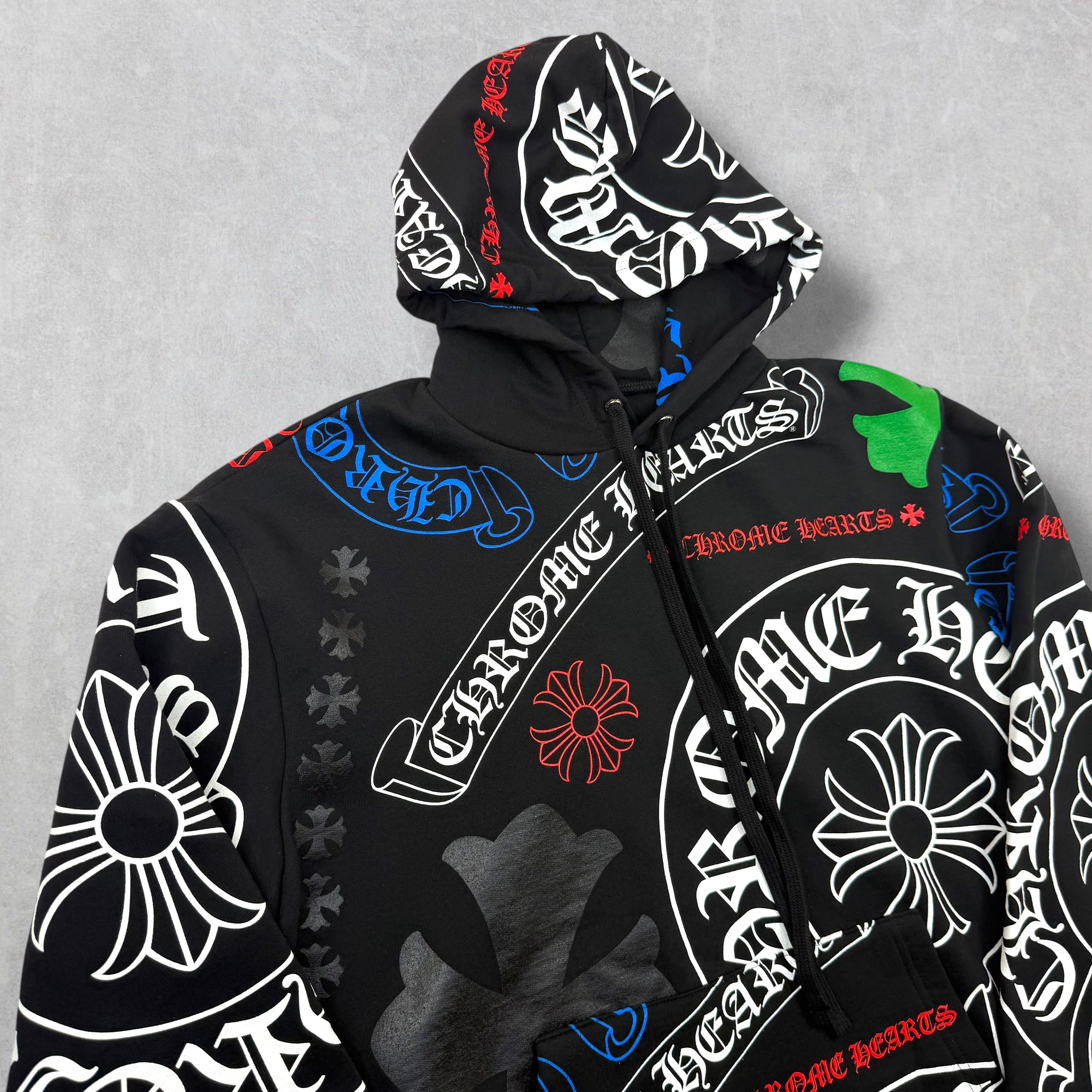 Chrome Hearts Stencil Hoodie S