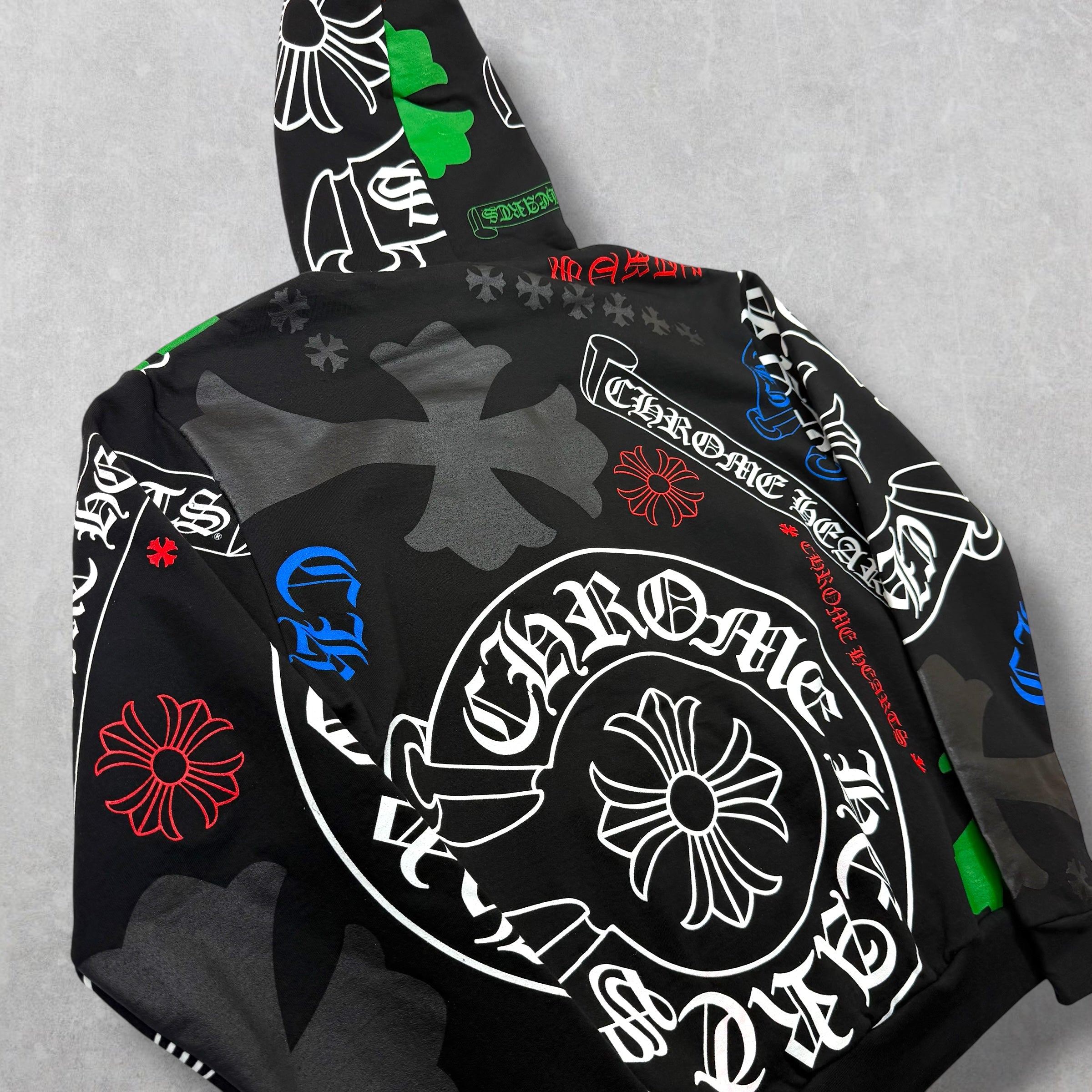 Chrome Hearts Stencil Hoodie S