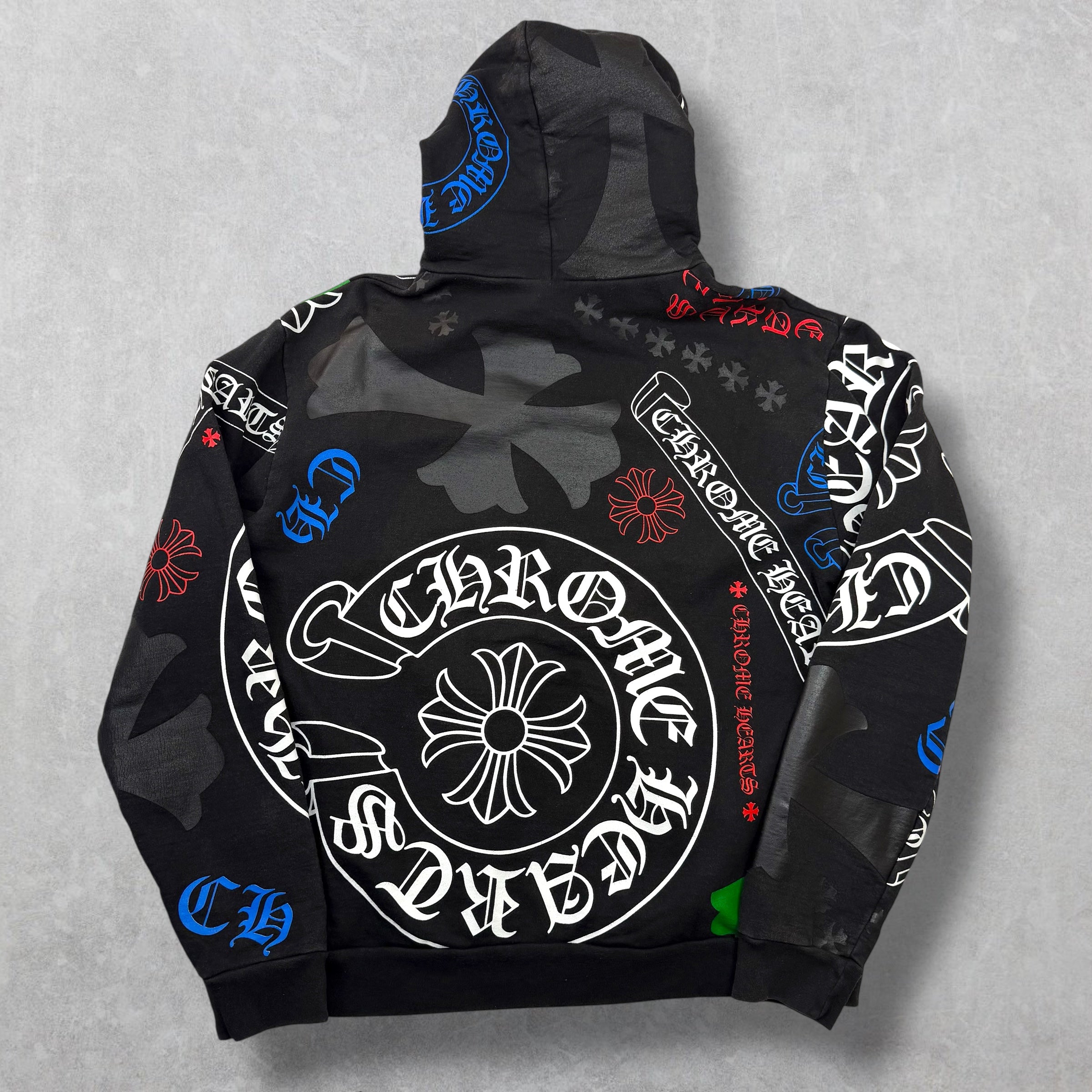 Chrome Hearts Stencil Hoodie M