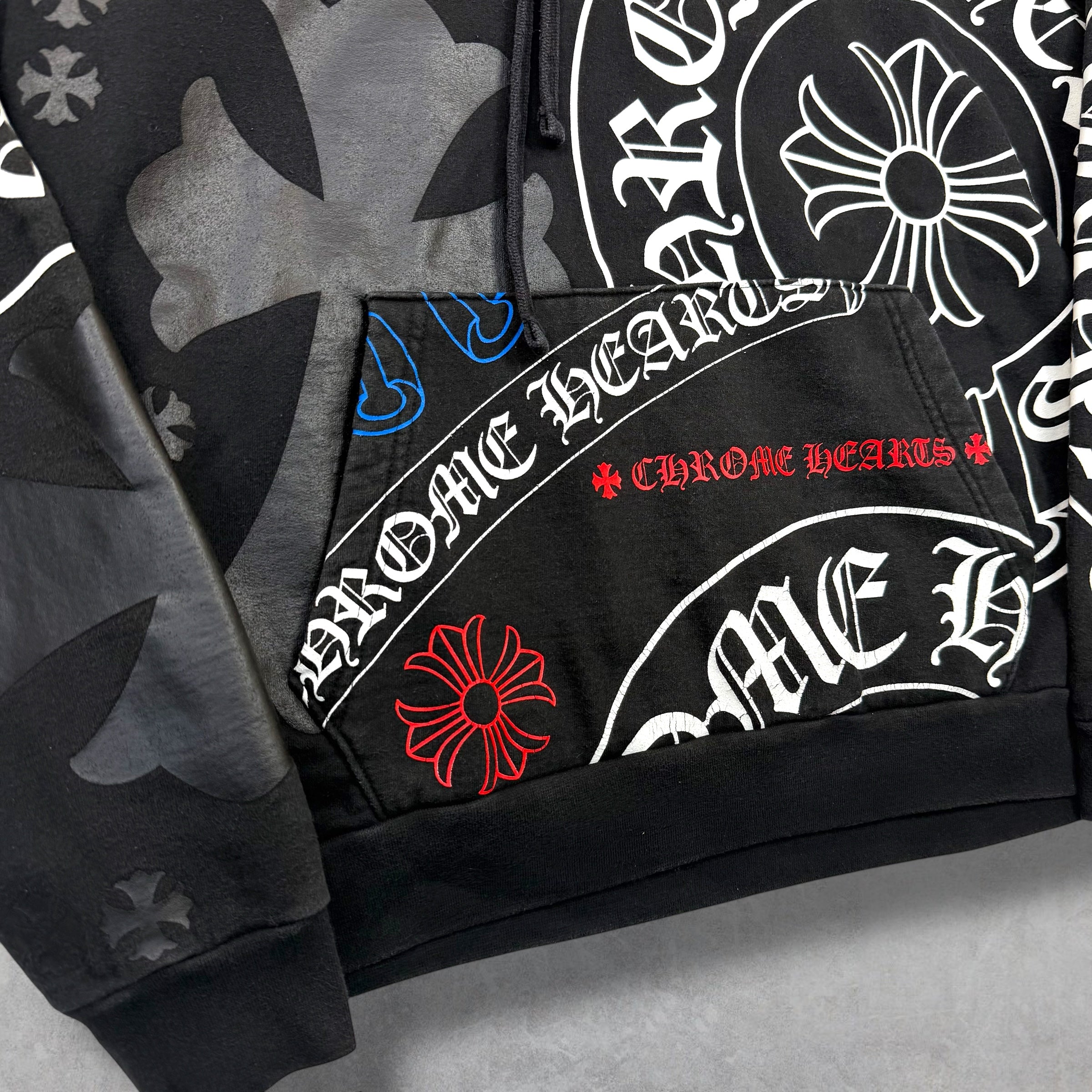 Chrome Hearts Stencil Hoodie M