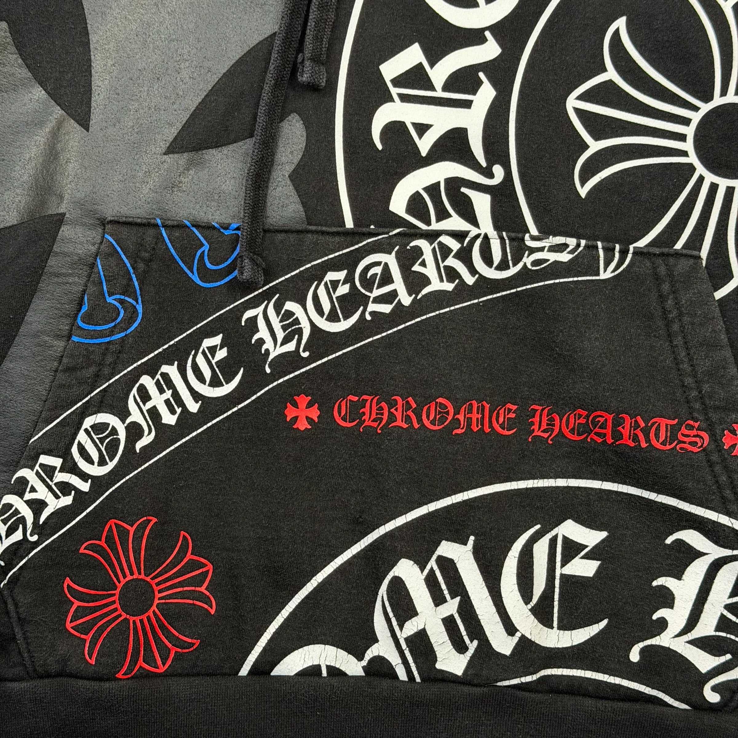 Chrome Hearts Stencil Hoodie M