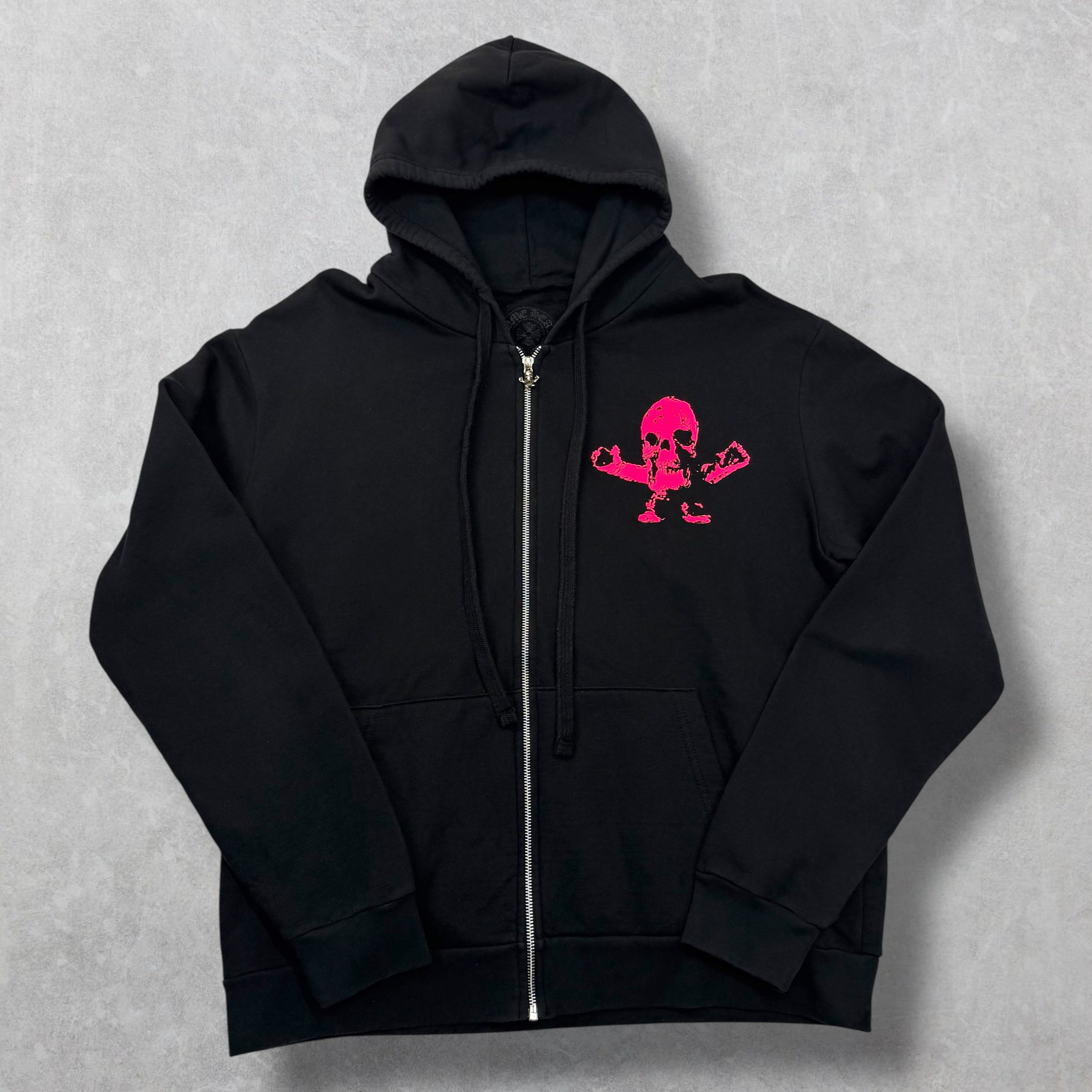 Chrome Hearts Foti Harris Teeter Neon Zip Hoodie M