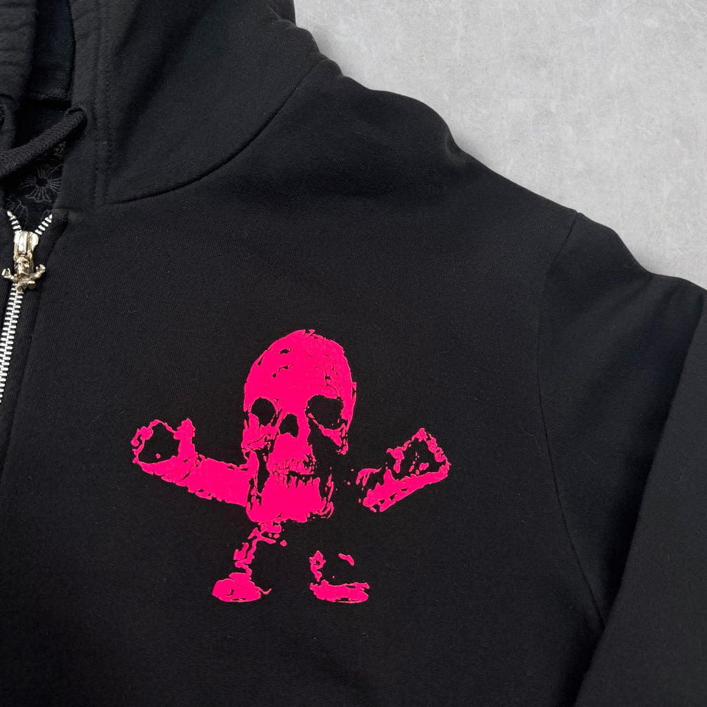 Chrome Hearts Foti Harris Teeter Neon Zip Hoodie M