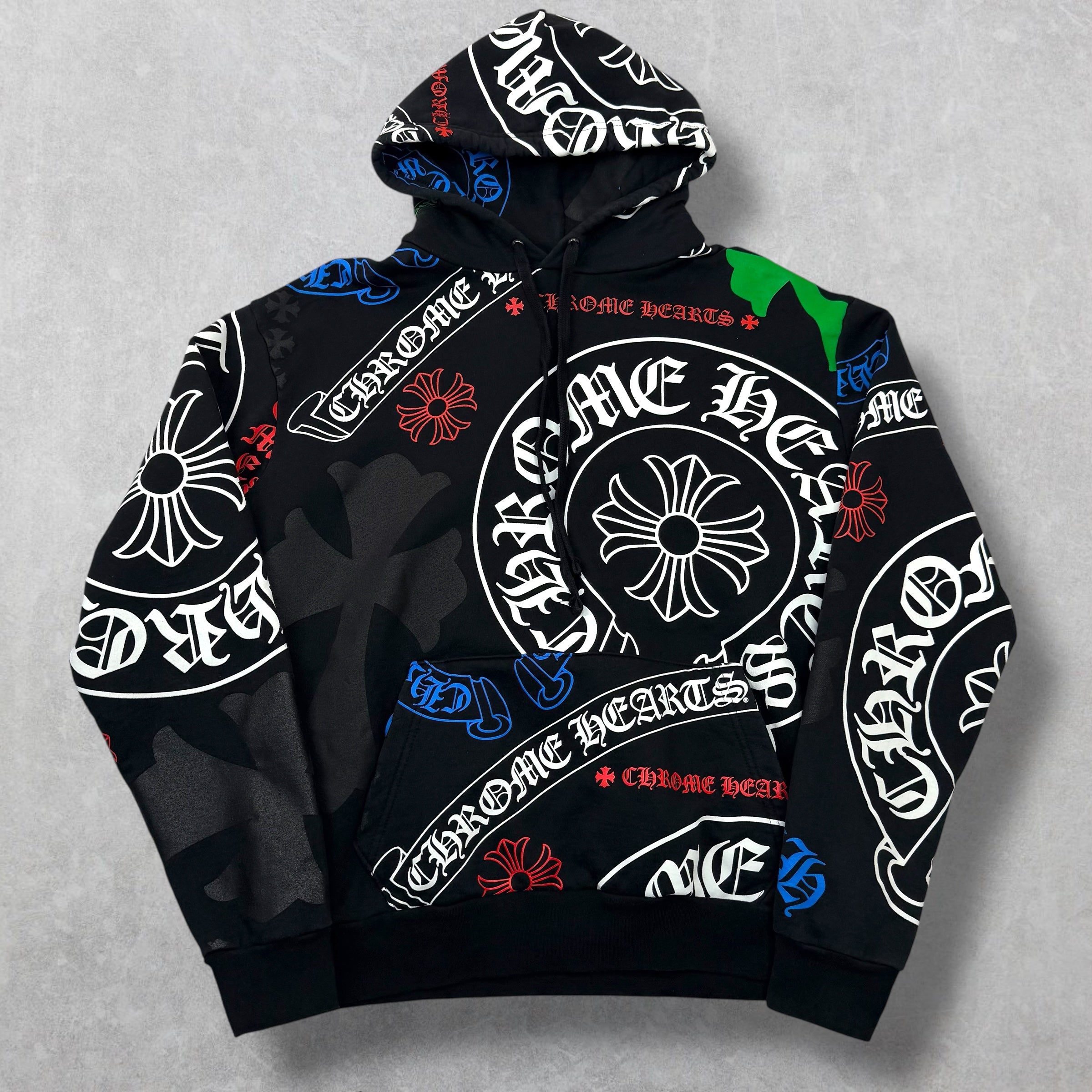 Chrome Hearts Stencil Hoodie M