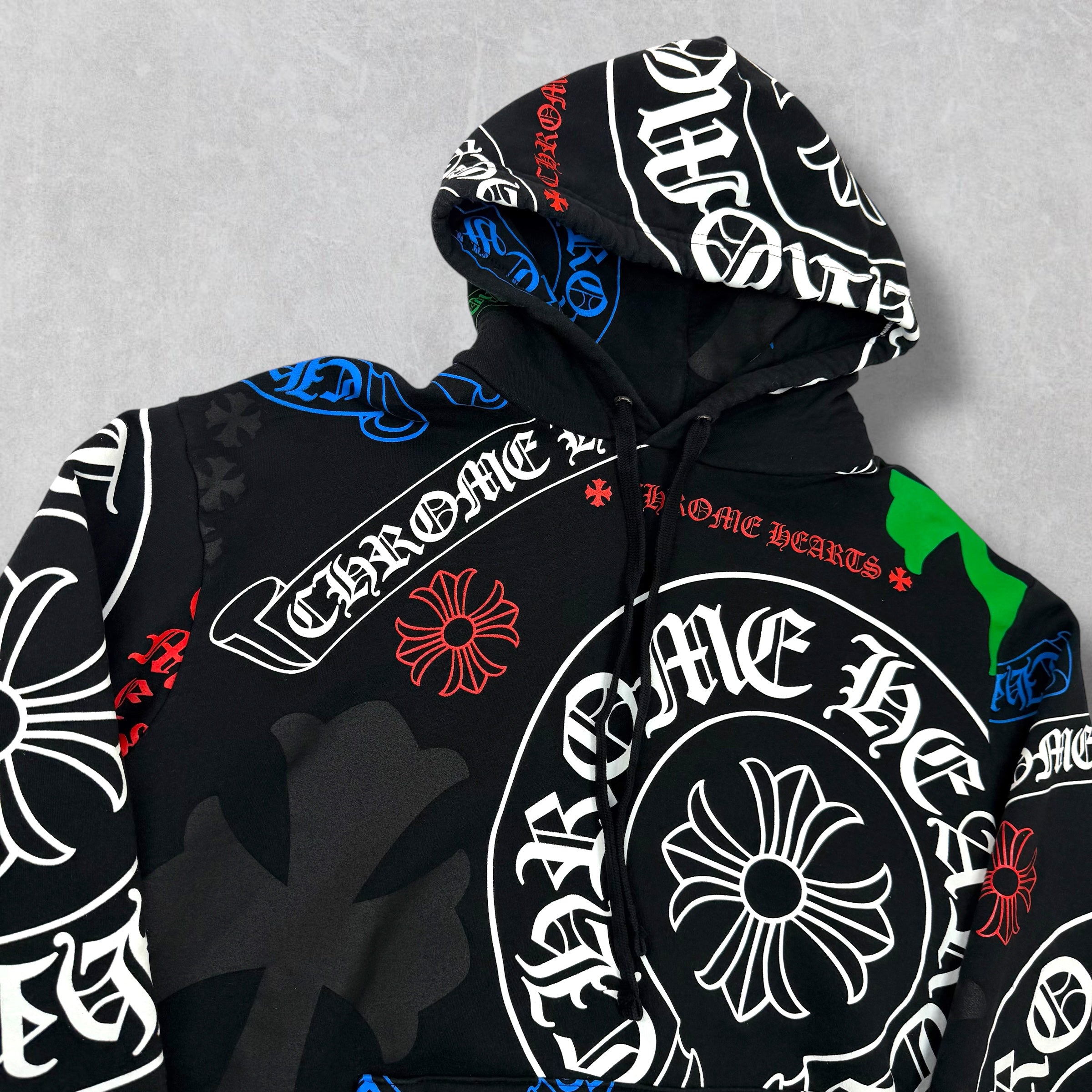 Chrome Hearts Stencil Hoodie M