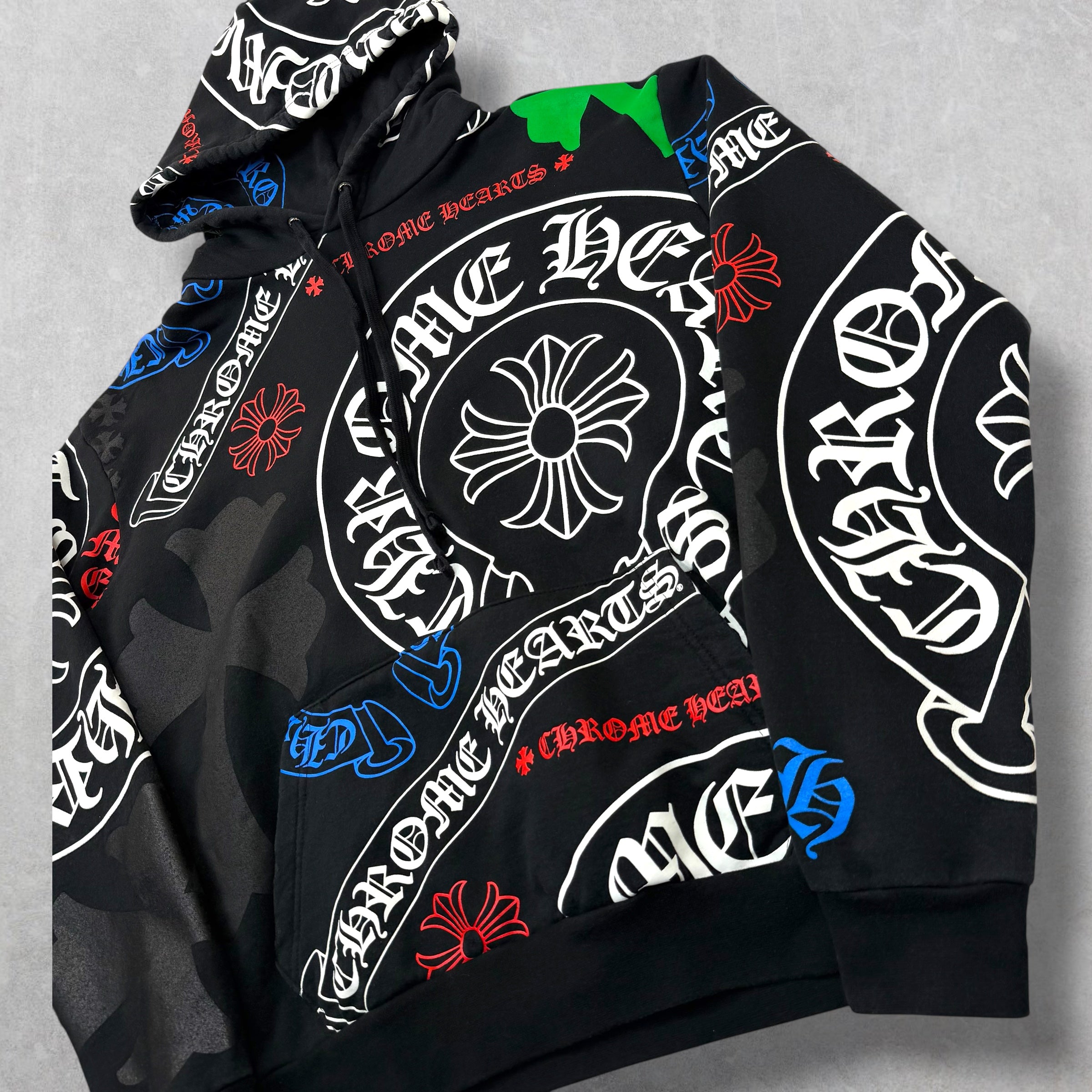 Chrome Hearts Stencil Hoodie M