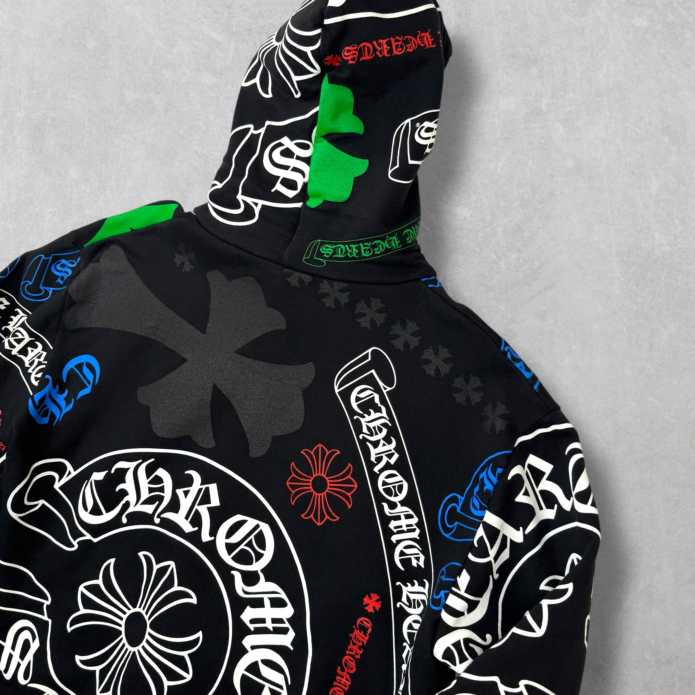 Chrome Hearts Stencil Hoodie M