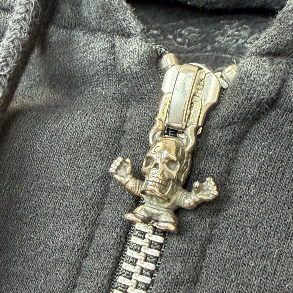 Chrome Hearts Joe Foti Logos Zip Up Hoodie M
