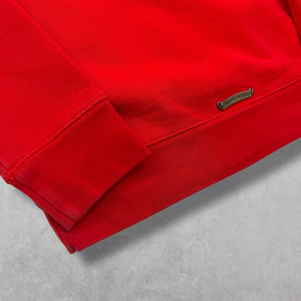Chrome Hearts King Taco Triple Cross Red Hoodie M