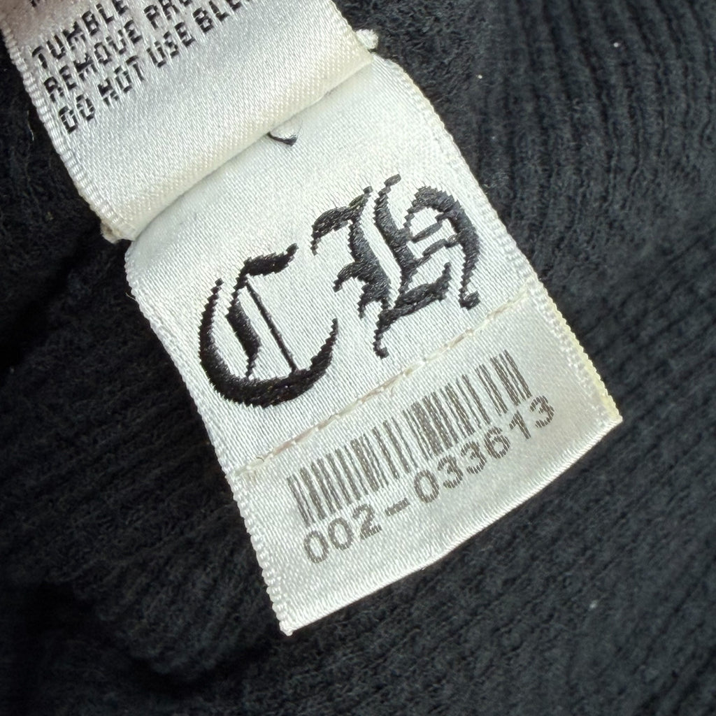 Vintage Chrome Hearts Gold Dagger Thermal Zip Up M