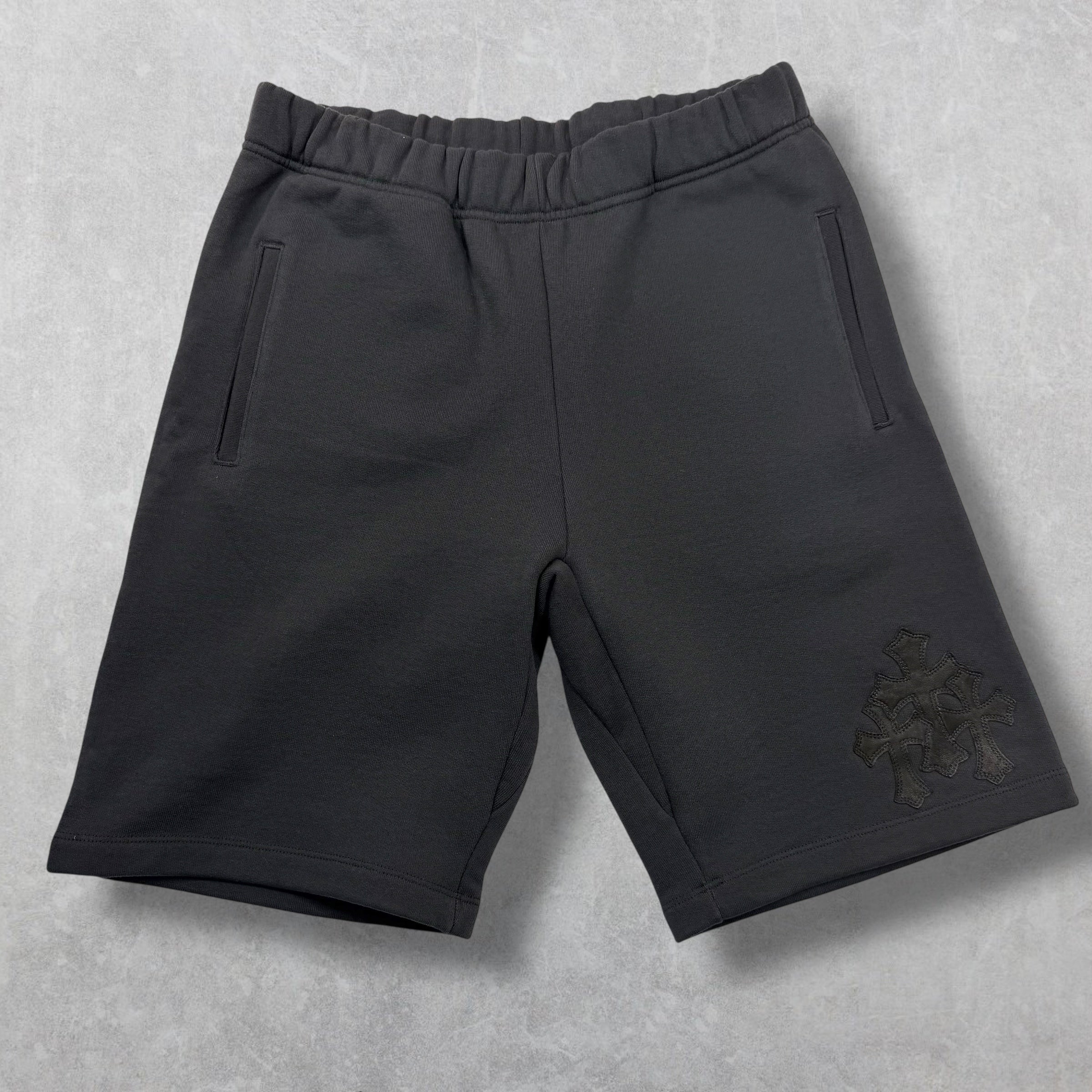 Chrome Hearts Paper Jam Cross Patch Sweat shorts M