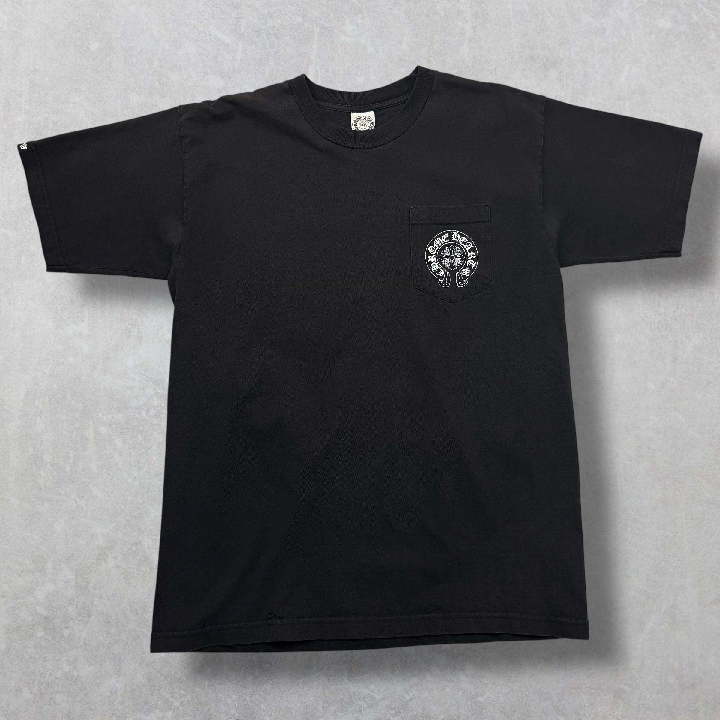 Vintage Chrome Hearts Black Cemetery Tee L