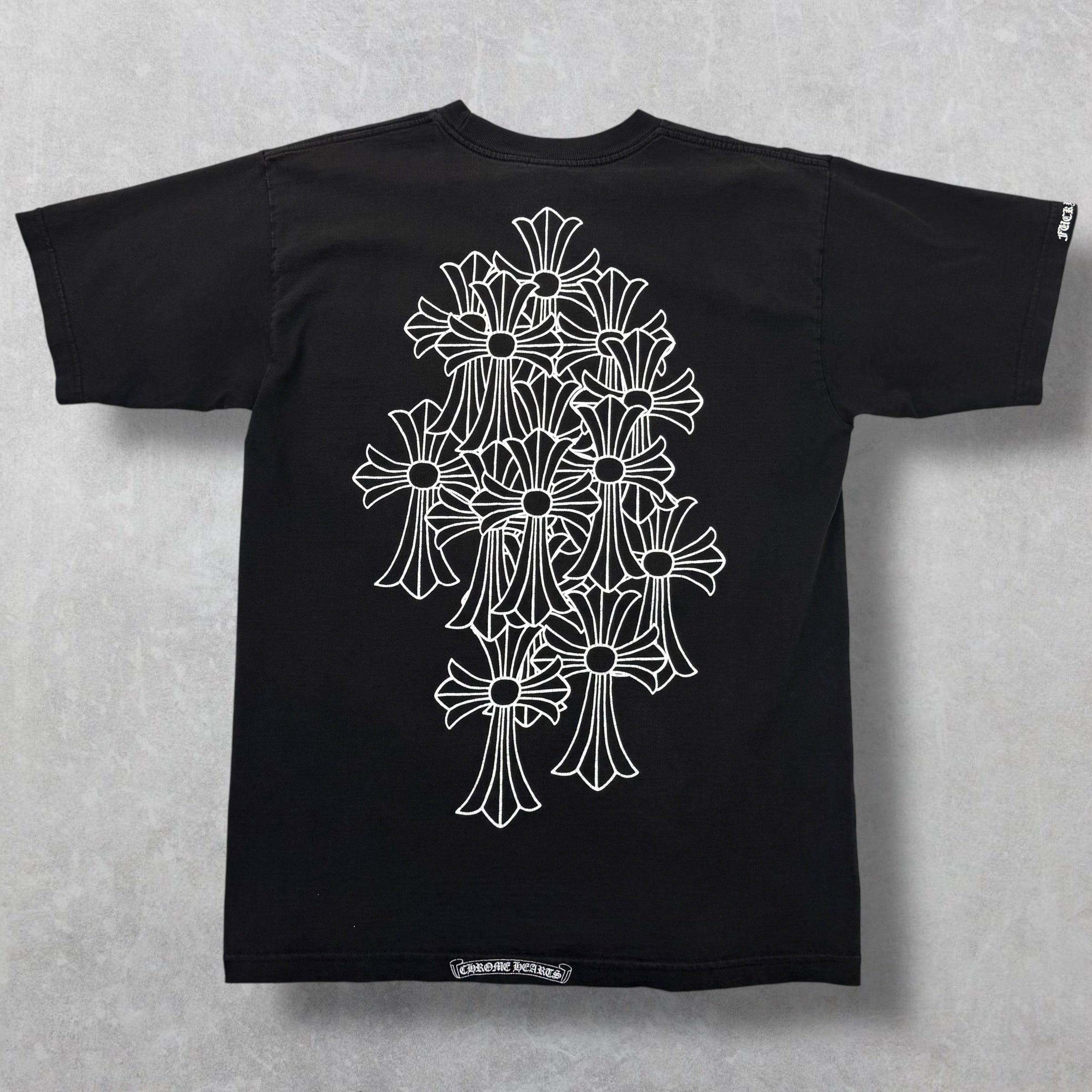 Vintage Chrome Hearts Black Cemetery Tee L