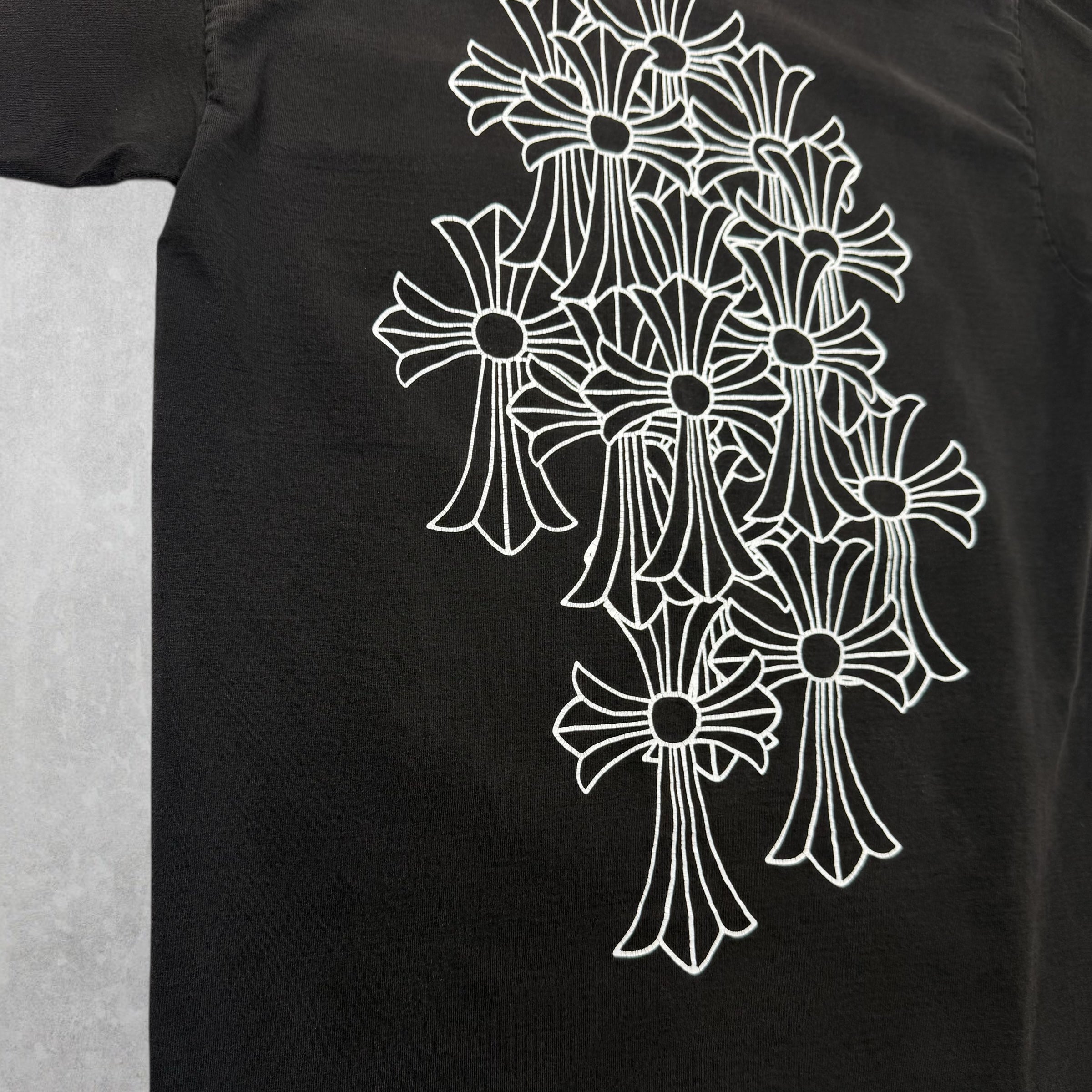 Vintage Chrome Hearts Black Cemetery Tee L