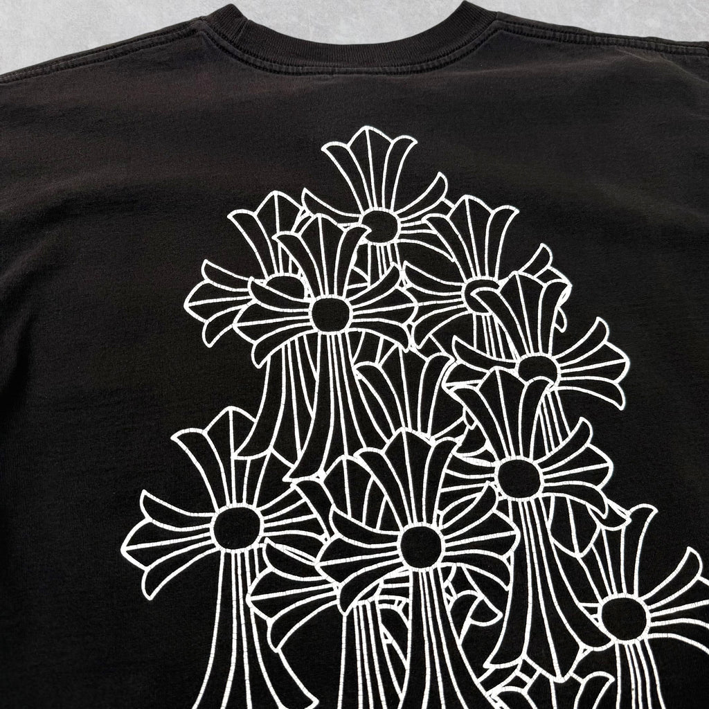 Vintage Chrome Hearts Black Cemetery Tee L