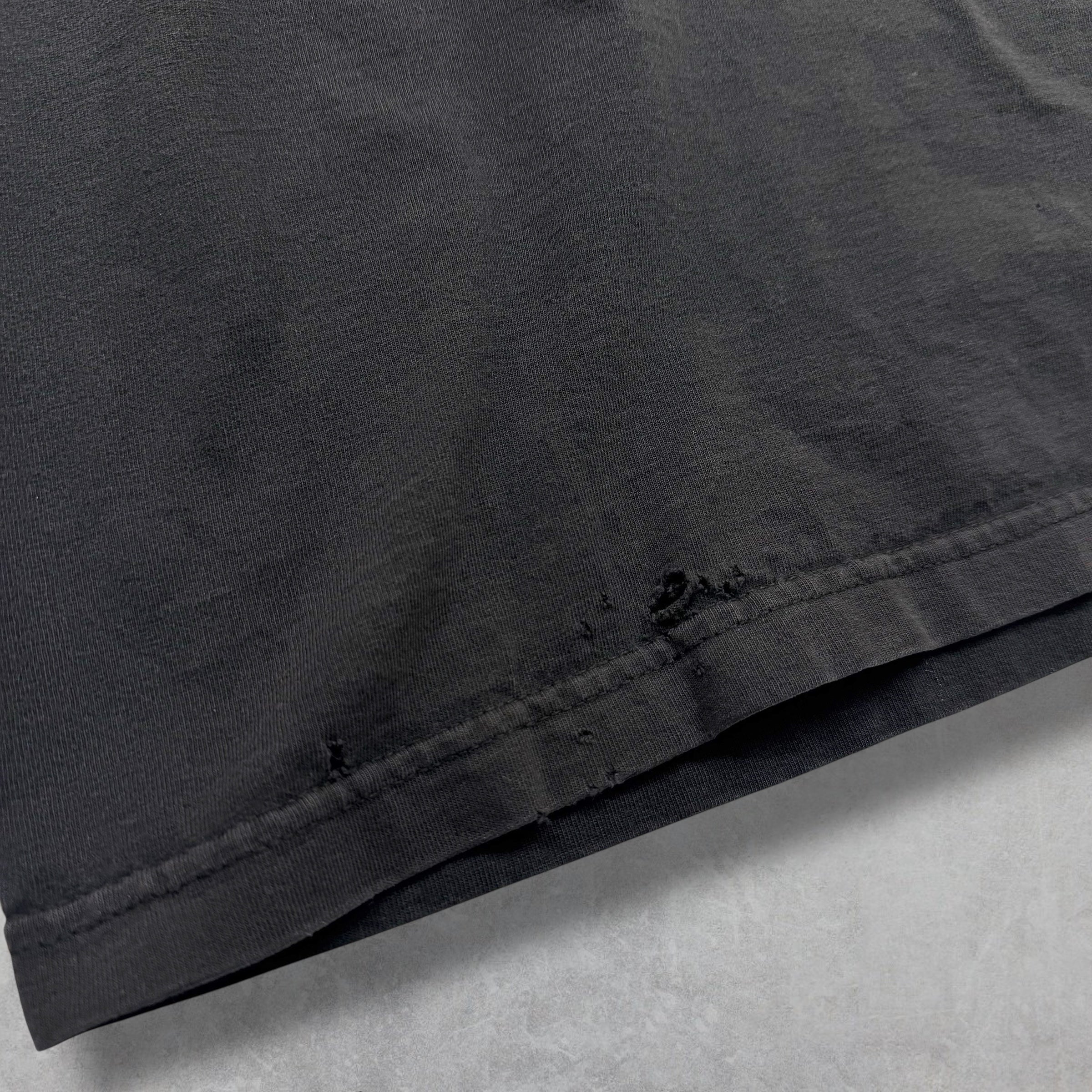 Vintage Chrome Hearts Black Cemetery Tee L