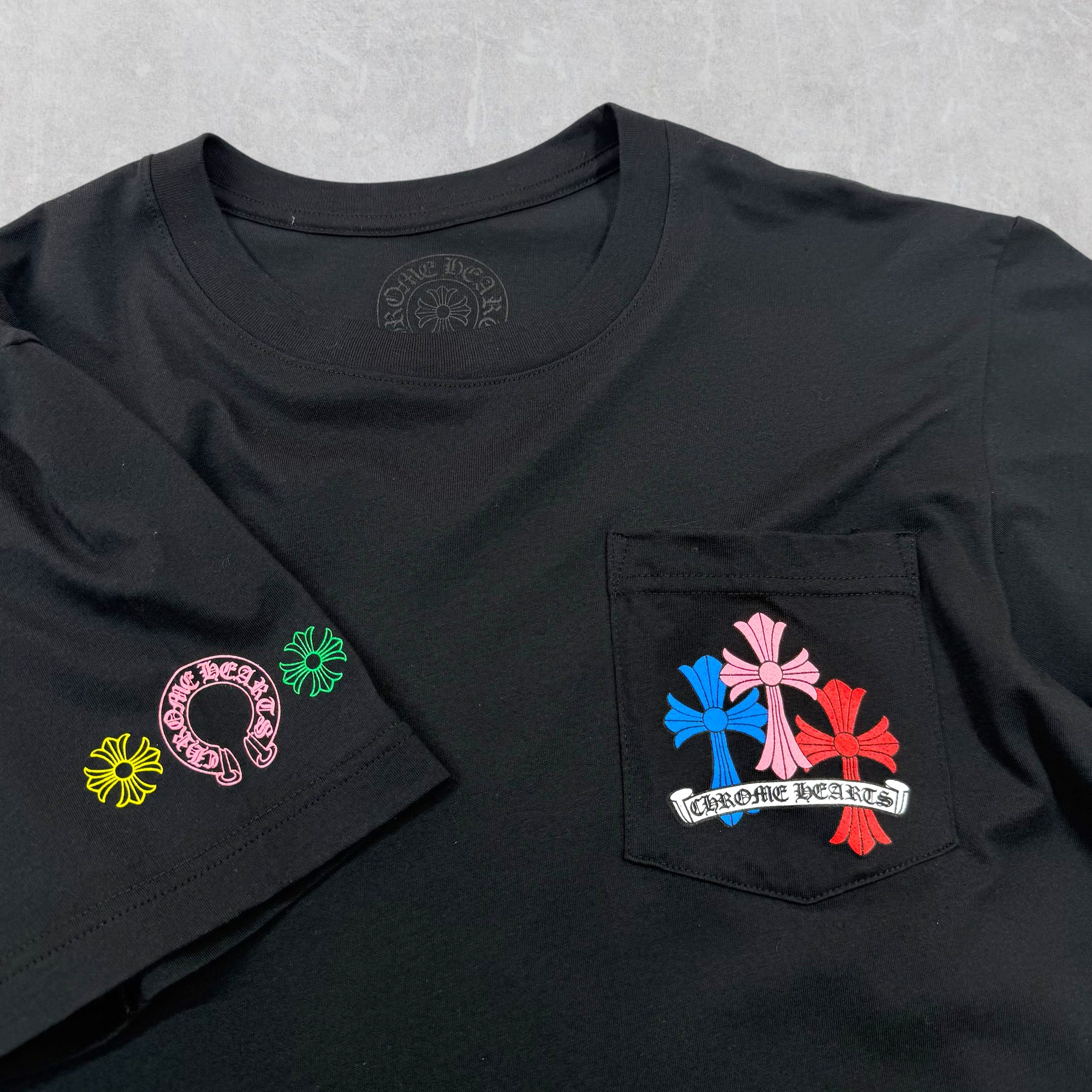 Chrome Hearts Multicolor Cemetery Tee L