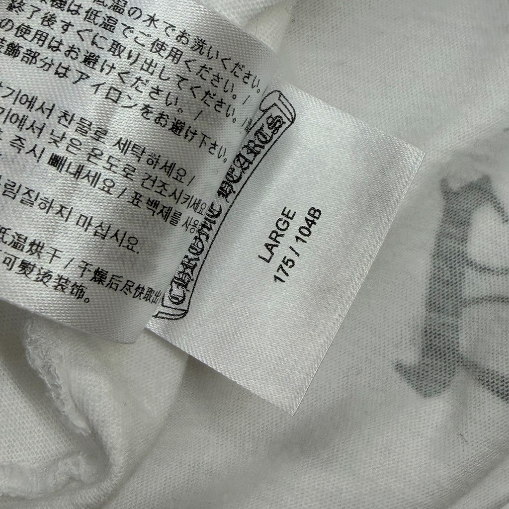 Chrome Hearts Horseshoe Honolulu White Tee L