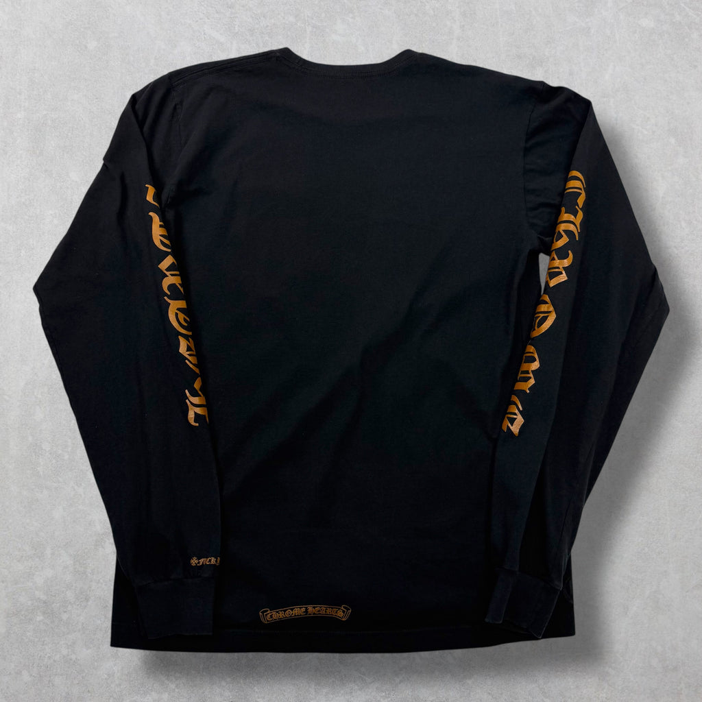 Chrome Hearts Brown Neck Print L/S L