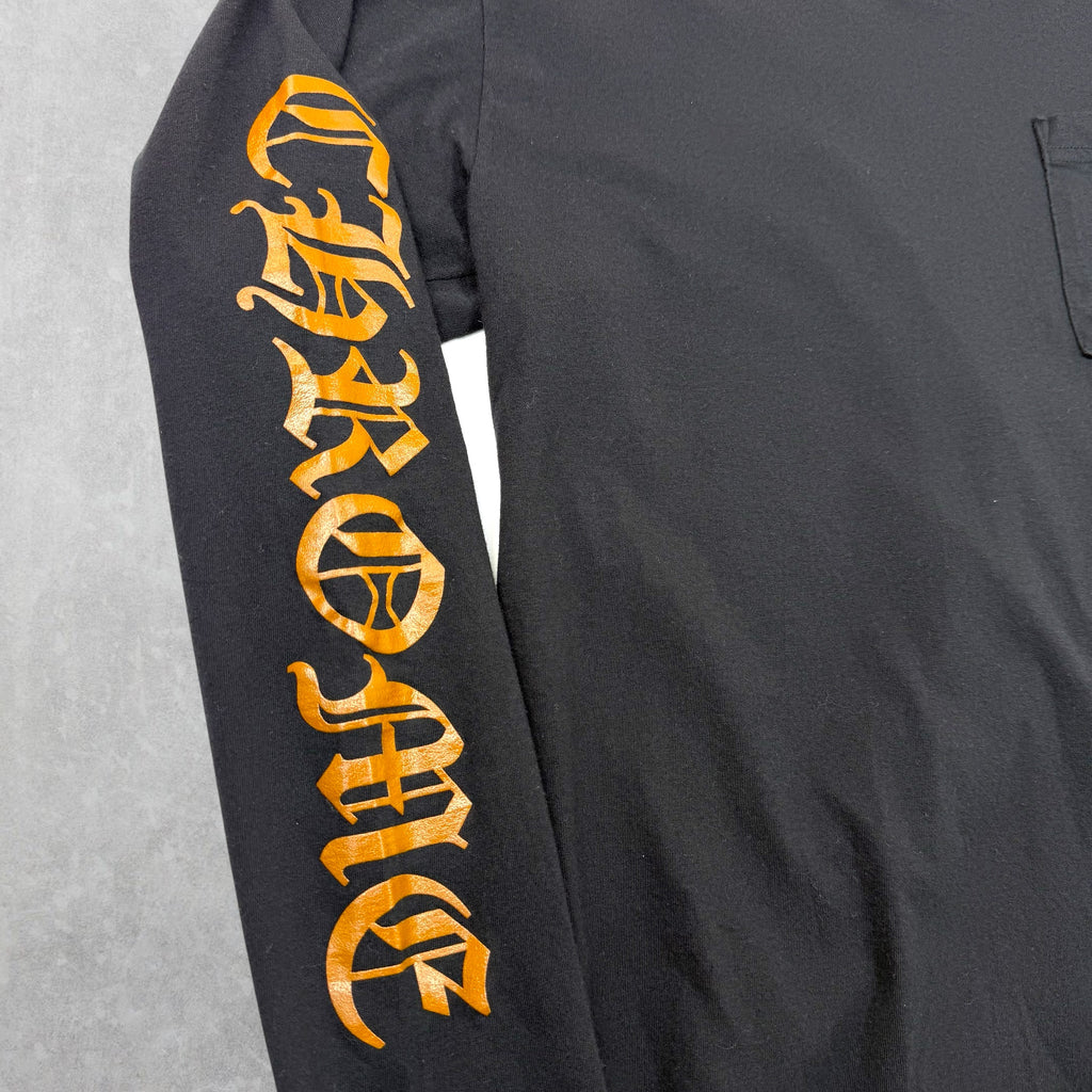 Chrome Hearts Brown Neck Print L/S L